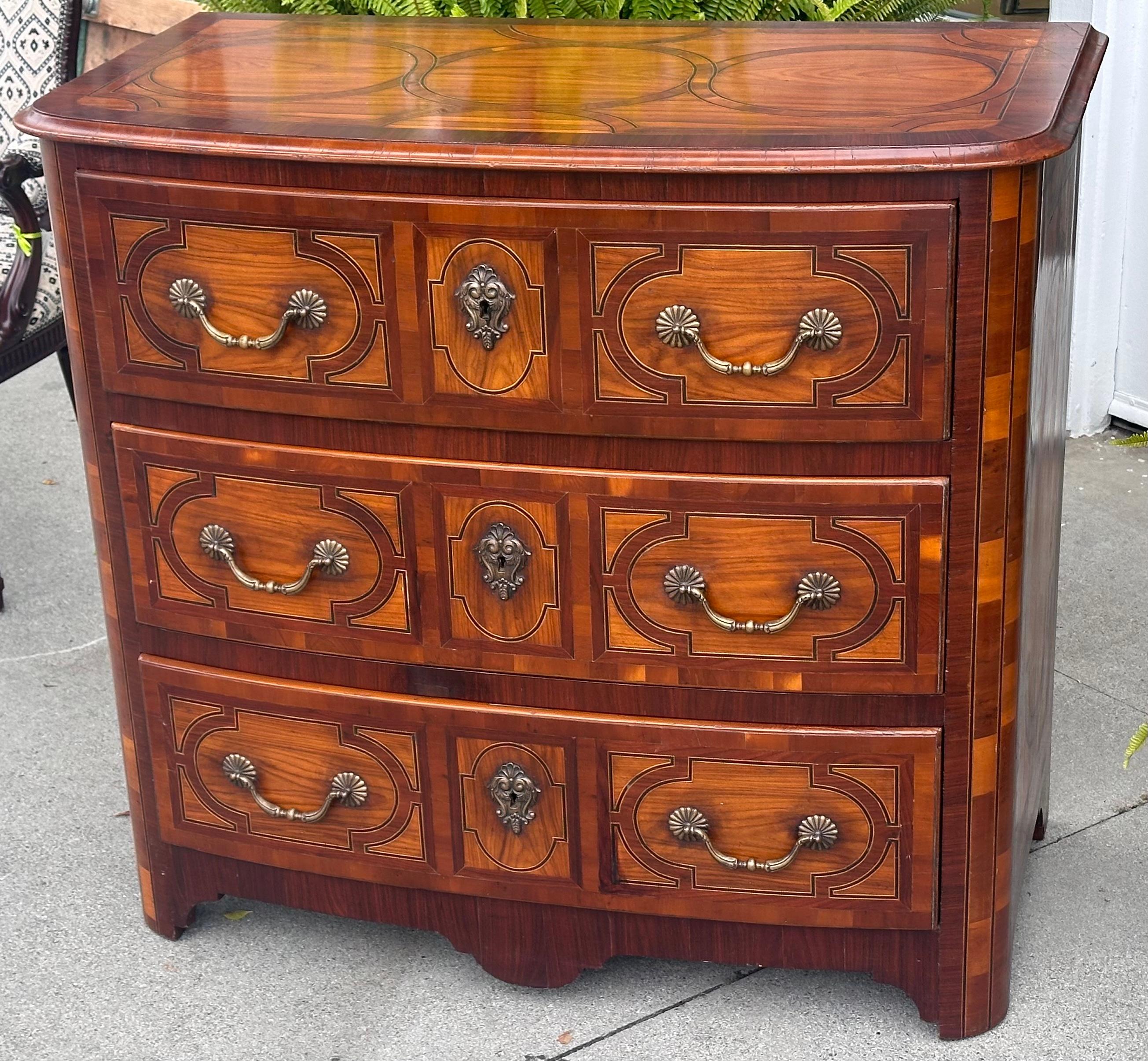 Mexican 18th C Style Alfonso Marina Chest of Drawers Commode For Sale