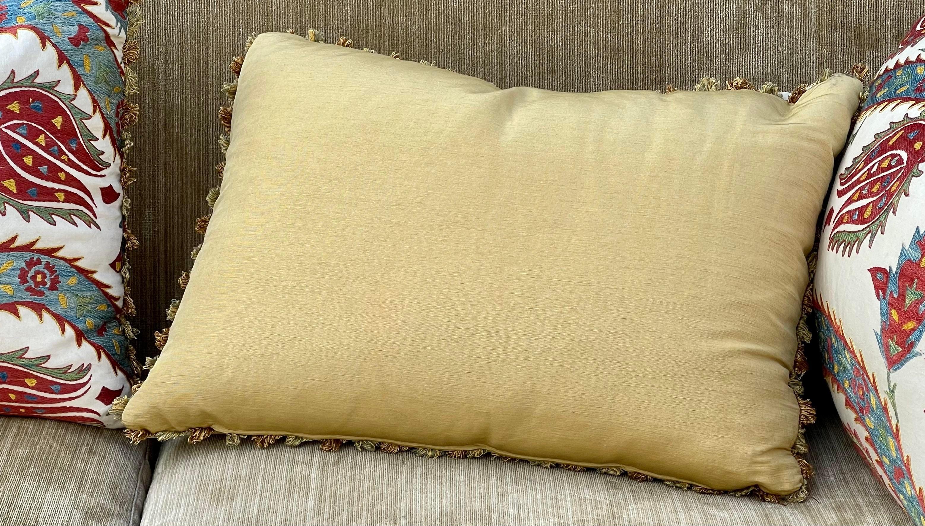 North American 18th C Style Cache Knole Down Sleeper Sofa Settee W Custom Pillows