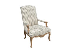 18th C Style Dennis & Leen Regency Fauteuil Arm Chair