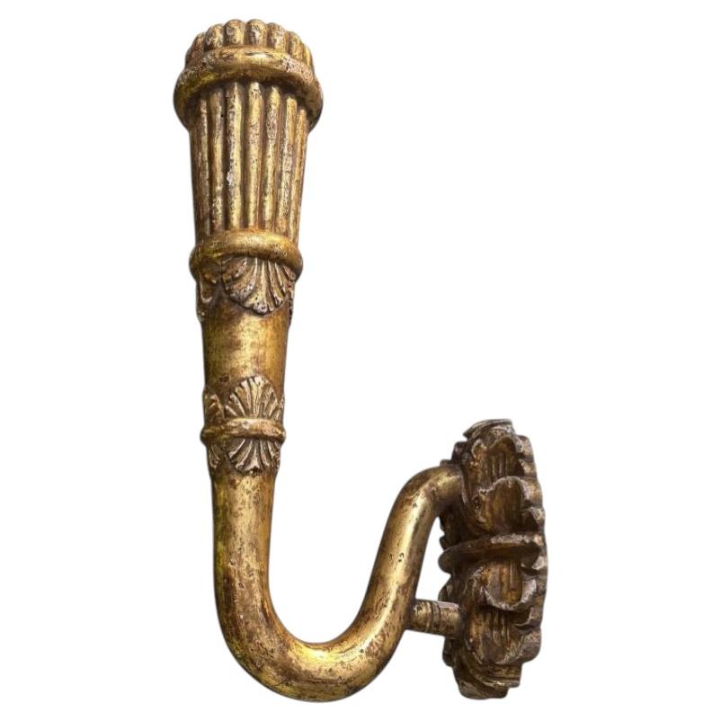 18. Jahrhundert Stil Italienisch Giltwood Kerze Licht Wandleuchter 1 von 2