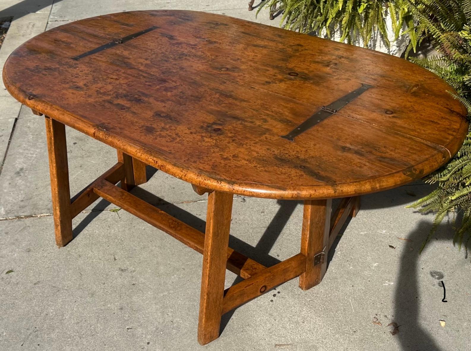 18th C Style Paul Ferrante Gate Leg Console Dining Table 1
