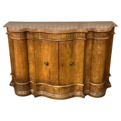 Quatrain im Stil des 18. Jahrhunderts für Dessin Fournir Denali Italienisches Sideboard-Anrichte aus Obstholz