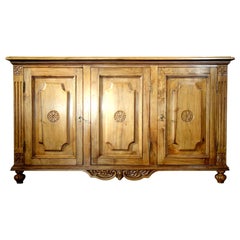 Crédence italienne en noyer de style VENEZIA du XVIIIe siècle à commander options d'intérieur et de finition