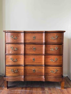 18th C Swedish Chest of Drawers, Brass Hardware