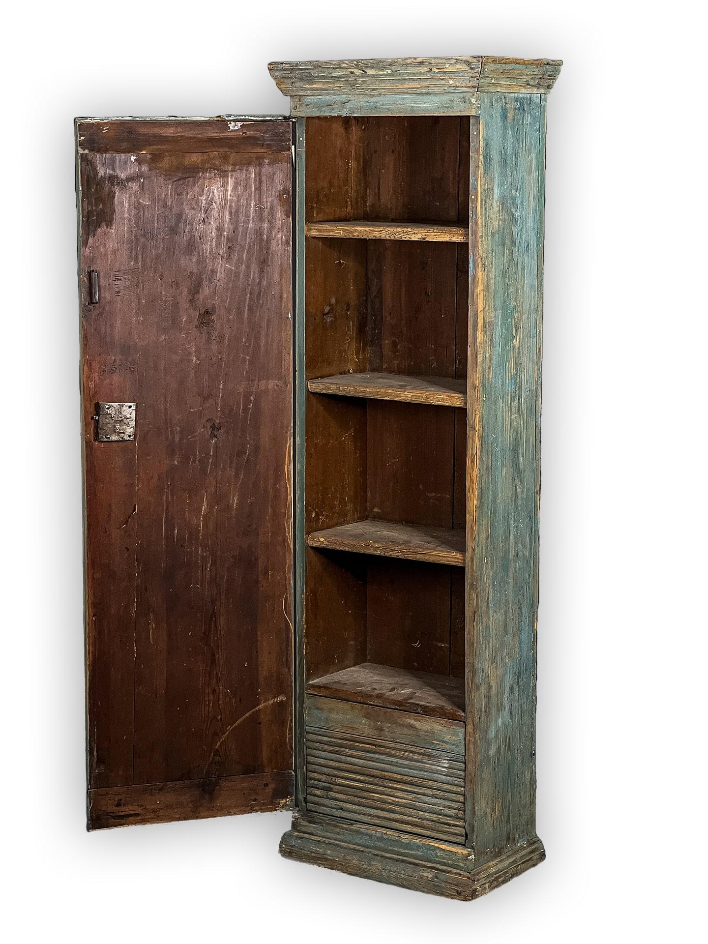 Gustavian 18th C. Swedish Chimney Cupboard For Sale