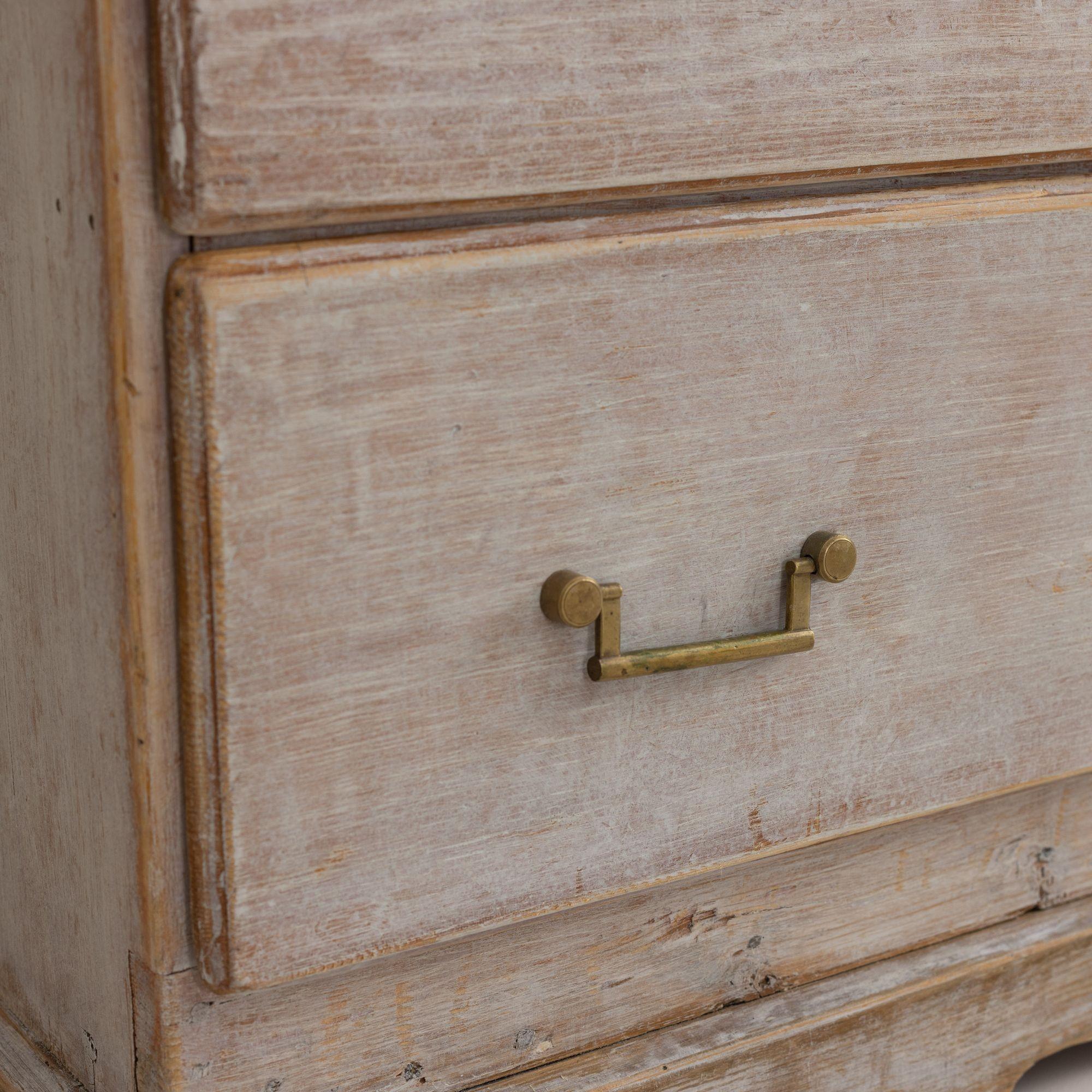 18th c. Swedish Early Gustavian Secretary with Library For Sale 11