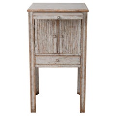 Antique 18th C. Swedish Gustavian Period Nightstand or Side Table