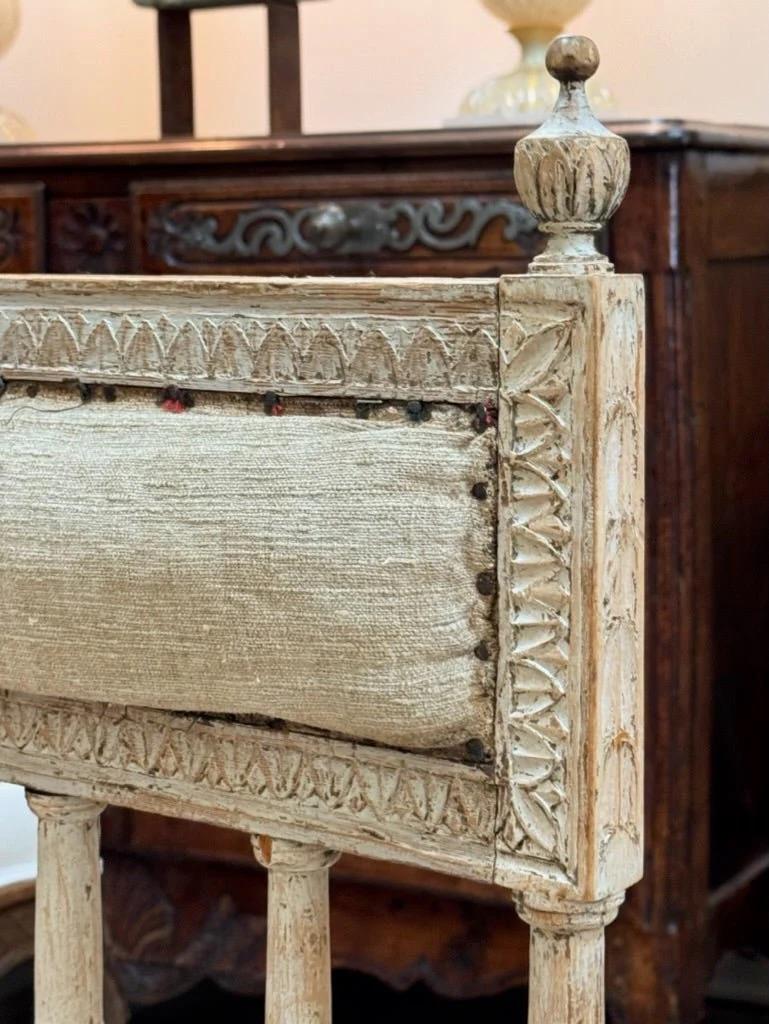 18th C. Swedish Gustavian Settee or Bench c. 1790 For Sale 1