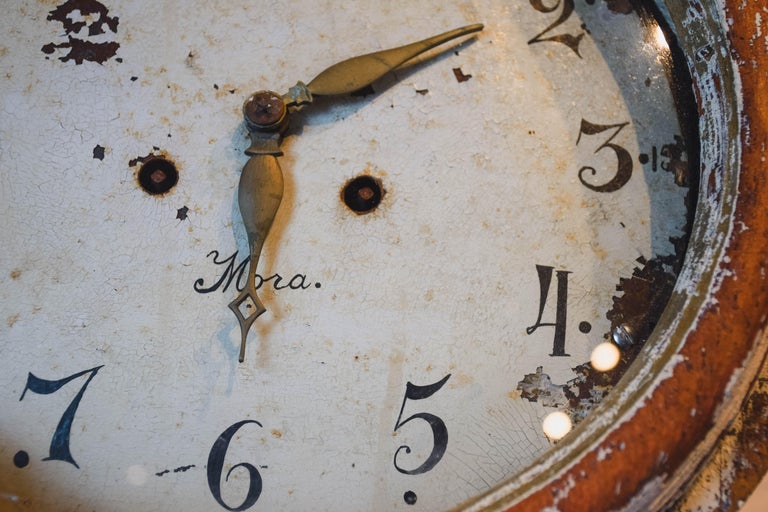 18th Century Swedish Mora Clock 7