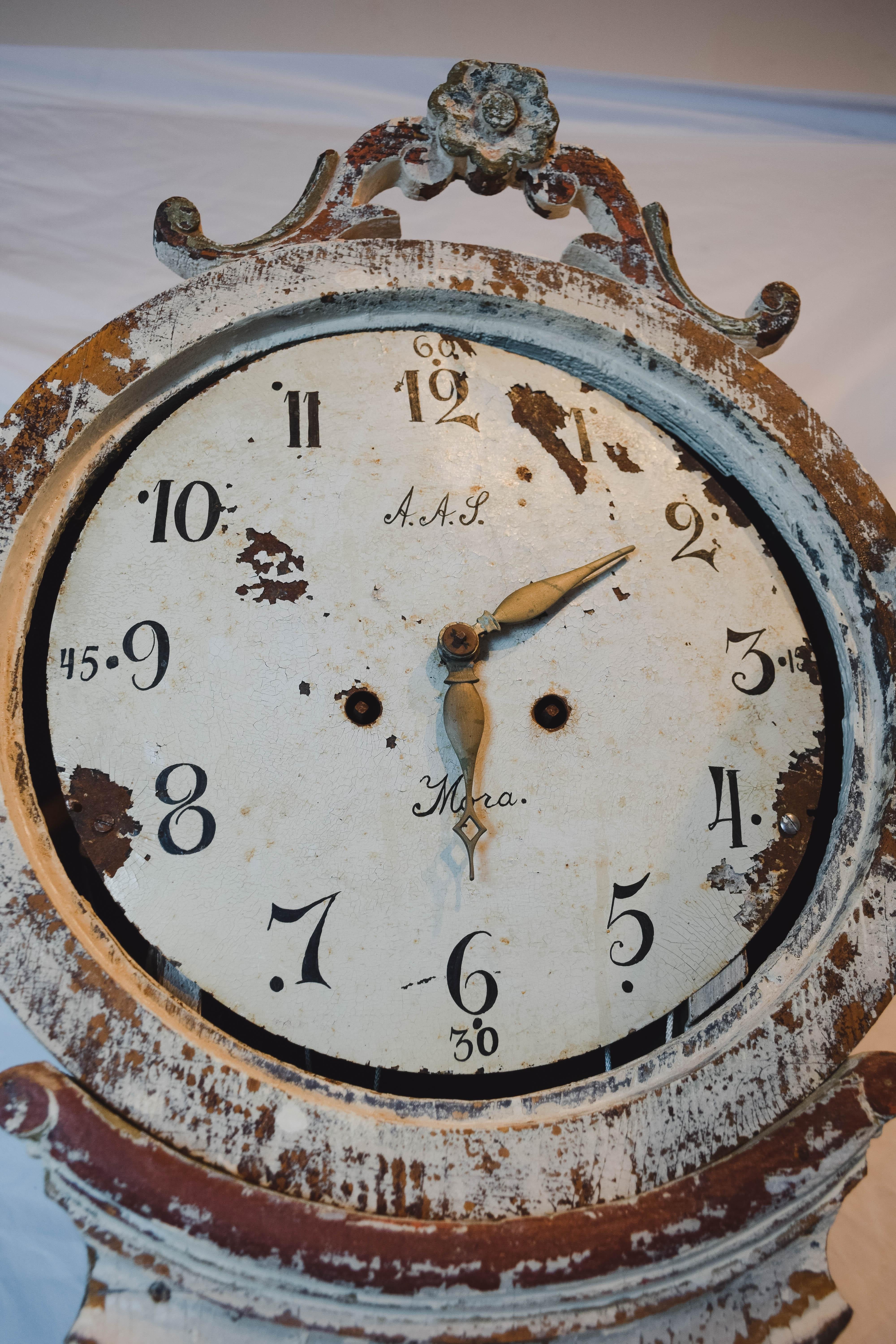 18th Century Swedish Mora Clock 10