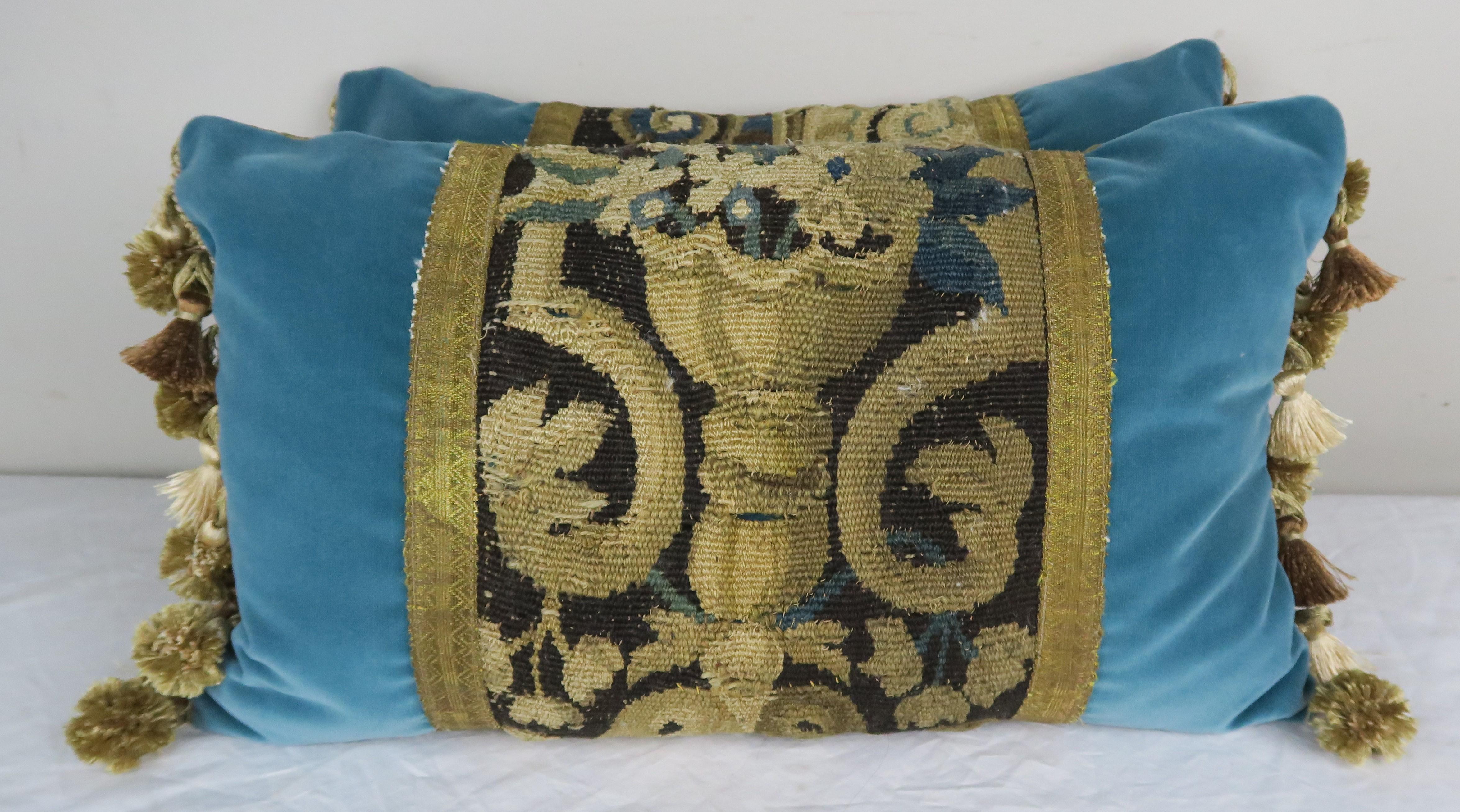 Baroque 18th Century Tapestry Pillows Designed by Melissa Levinson