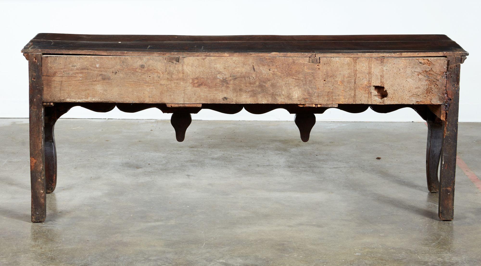 18th c. Vernacular Chippendale Welsh Dresser For Sale 6