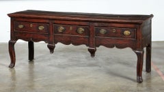 18th c. Vernacular Chippendale Welsh Dresser