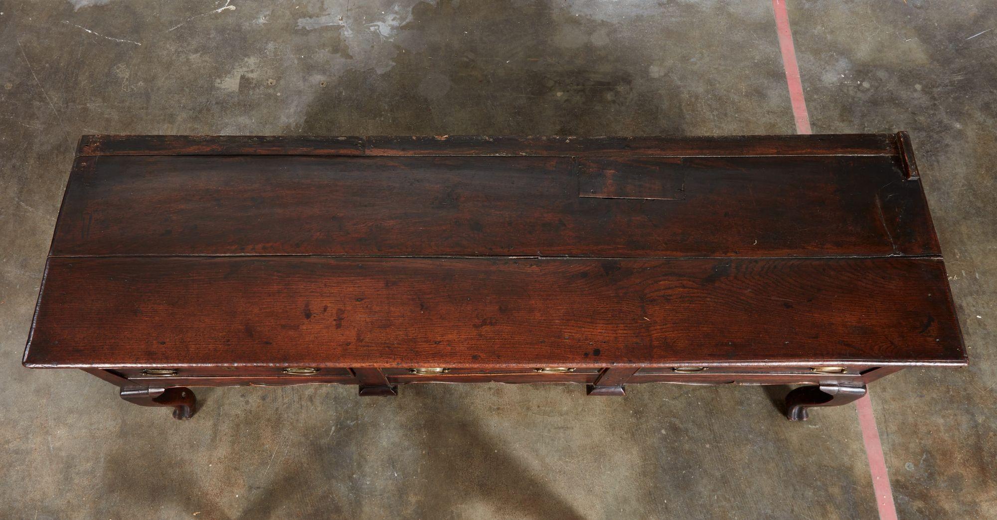 English 18th c. Vernacular Chippendale Welsh Dresser For Sale