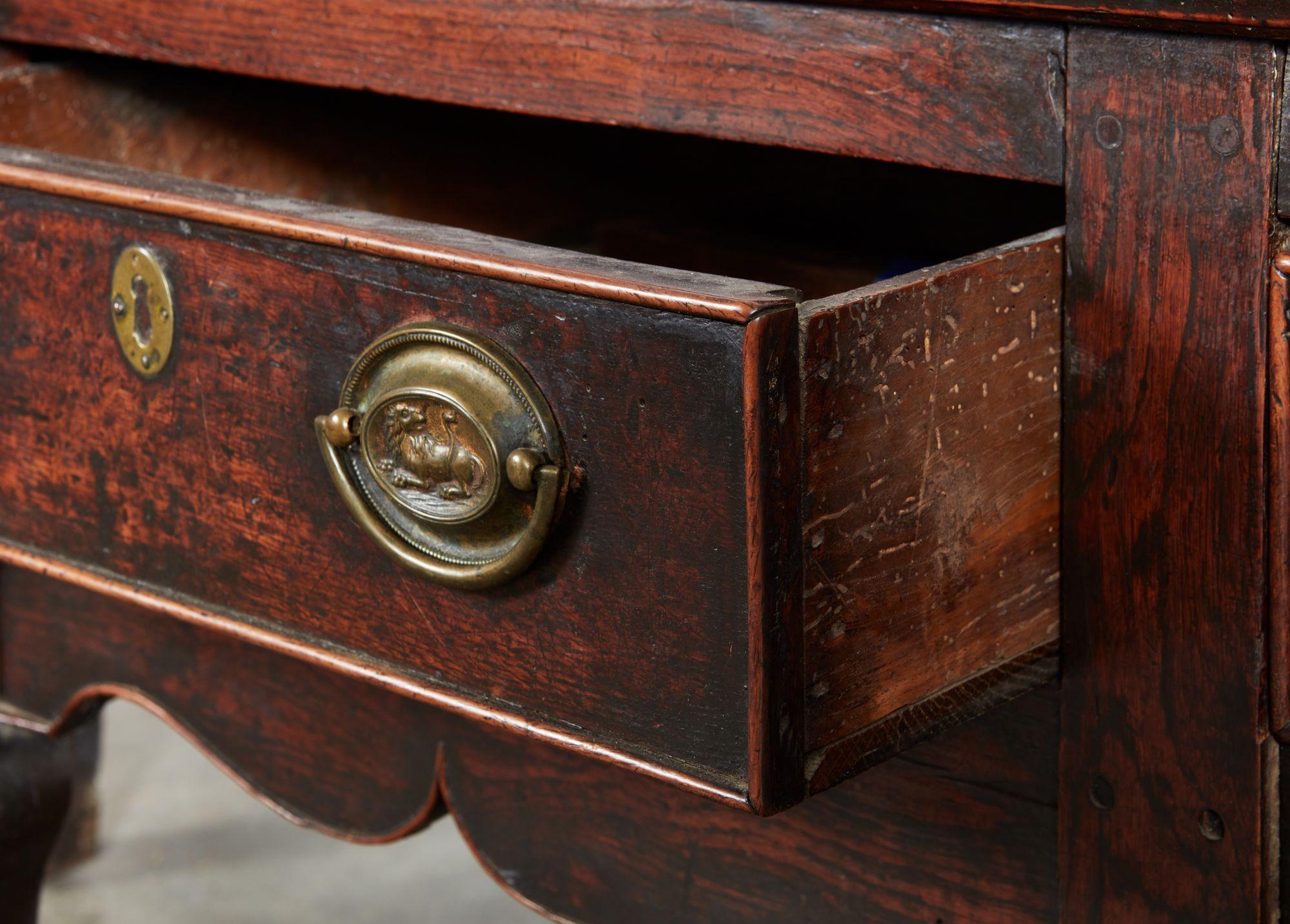 18th c. Vernacular Chippendale Welsh Dresser For Sale 2