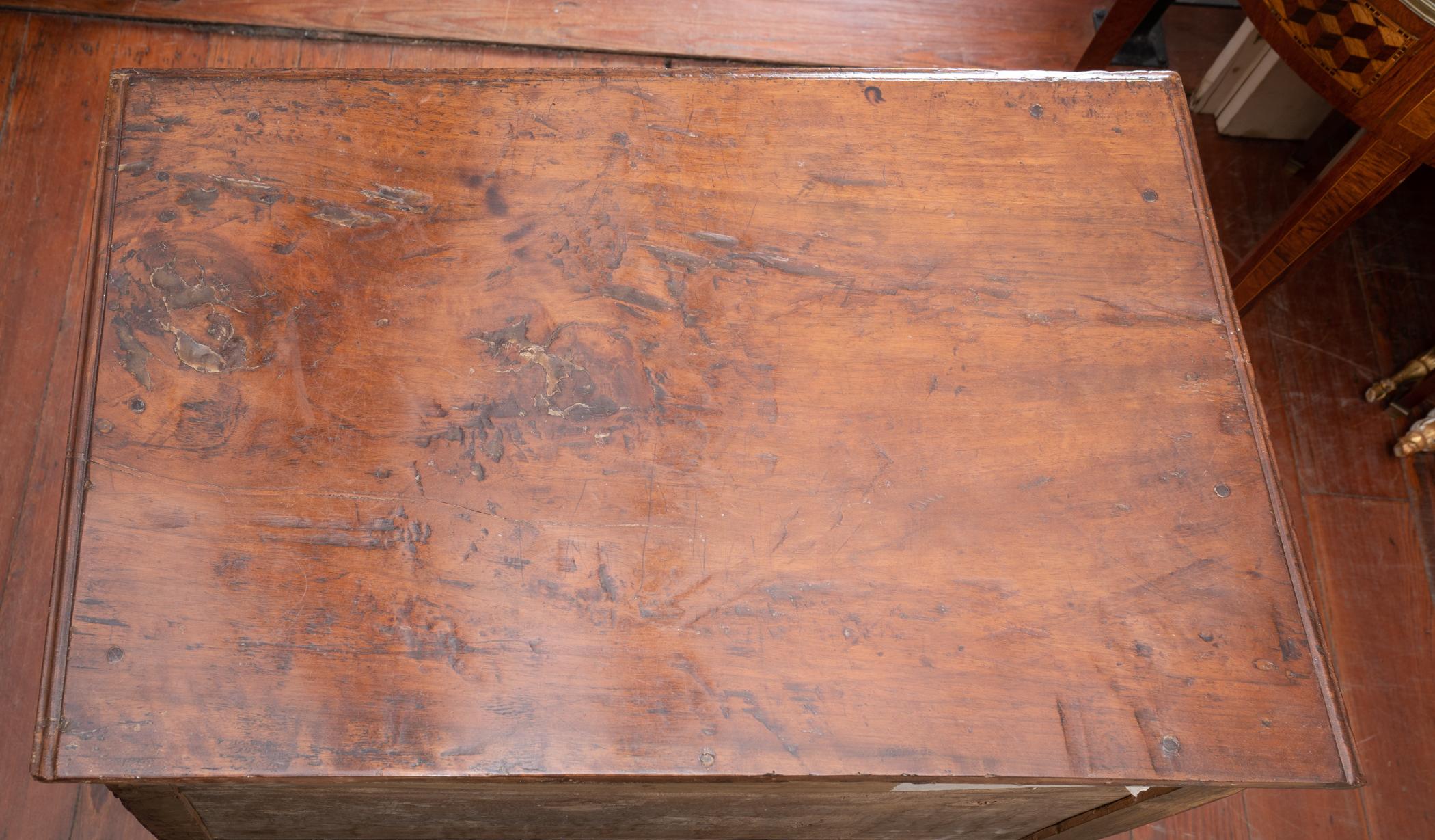 18th Century Walnut Petit Commode In Fair Condition In New Orleans, LA