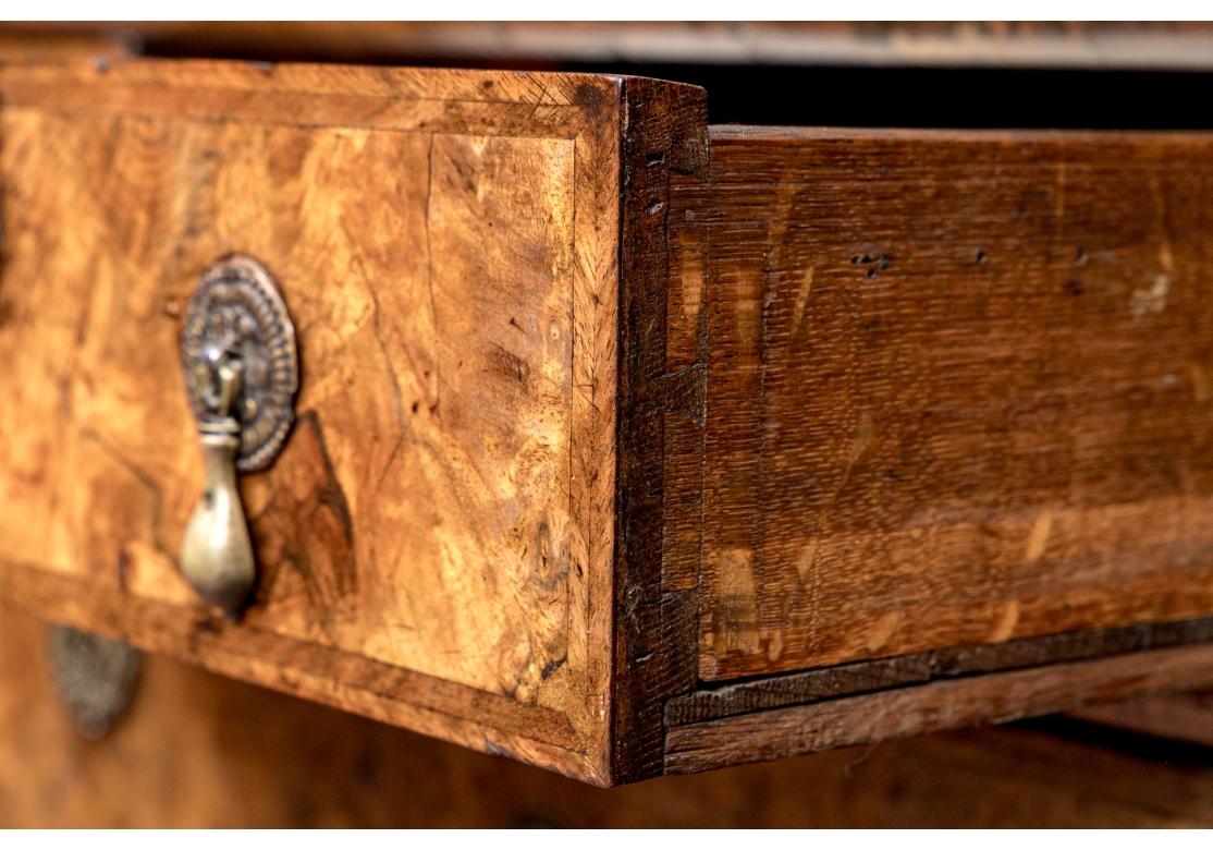 18th Century and Earlier 18th C. William And Mary Style Burl Chest
