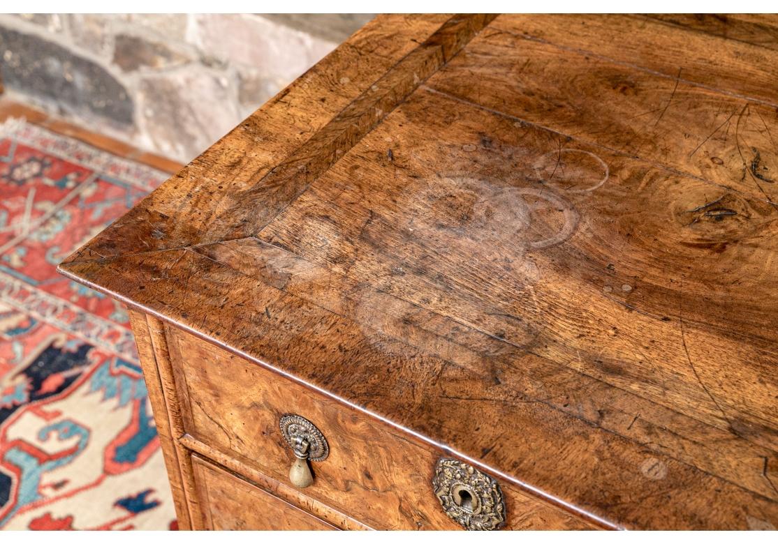 18th C. William And Mary Style Burl Chest 3