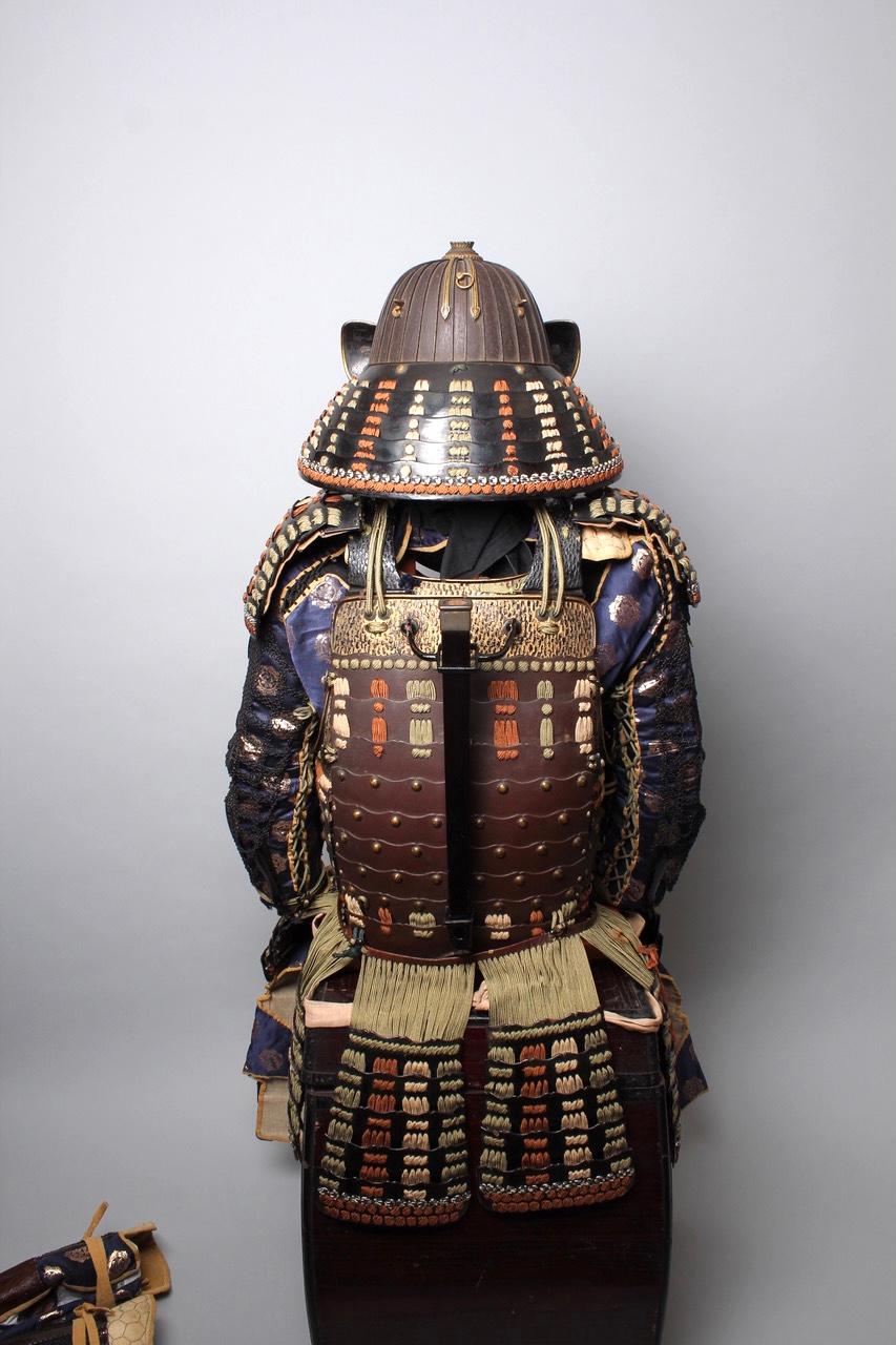 18th c(Edo period) certified samurai armor (yoroi) in exceptional st. Preservati For Sale 1
