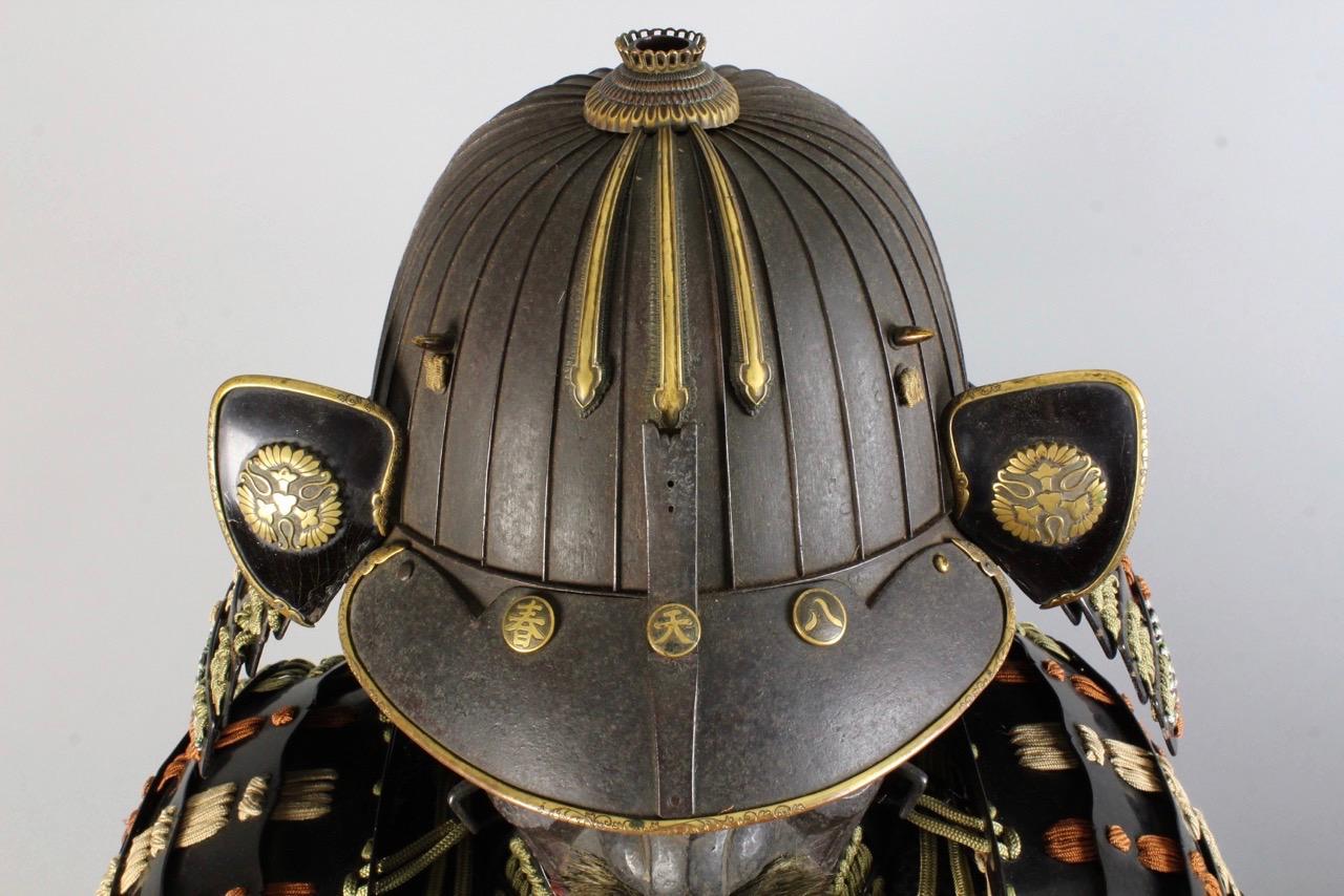 18th c(Edo period) certified samurai armor (yoroi) in exceptional st. Preservati For Sale 4