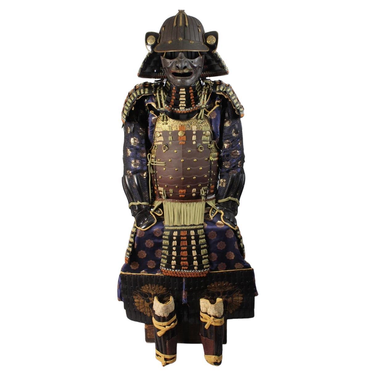 Armore de samouraï du 18e siècle (période Edo) certifiée (yoroi) dans un exceptionnel état Preservati
