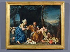 18th Cent., Italian Painting, Loth and the daughters, att. to Giuseppe Gambarini