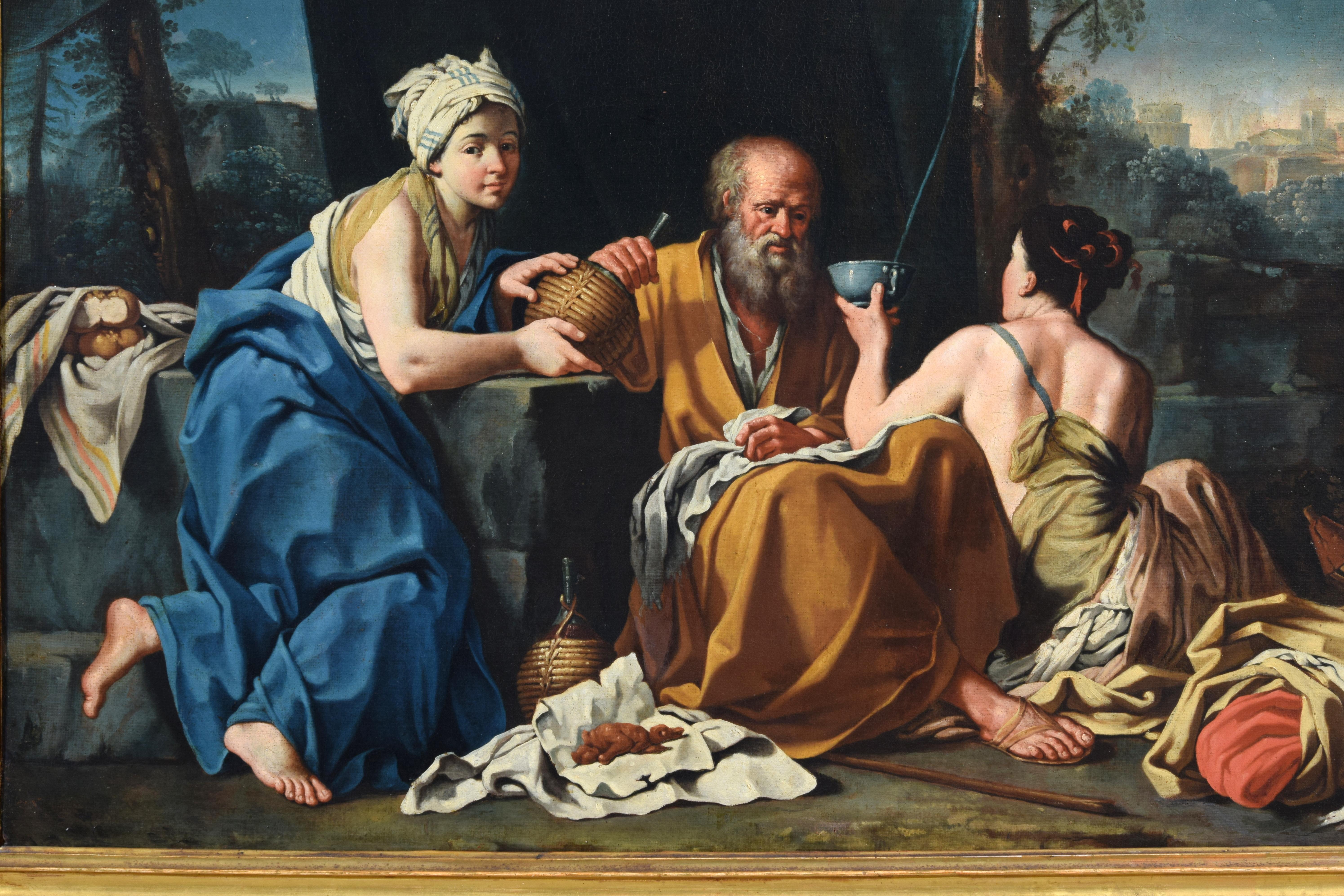 les filles de loth tableau