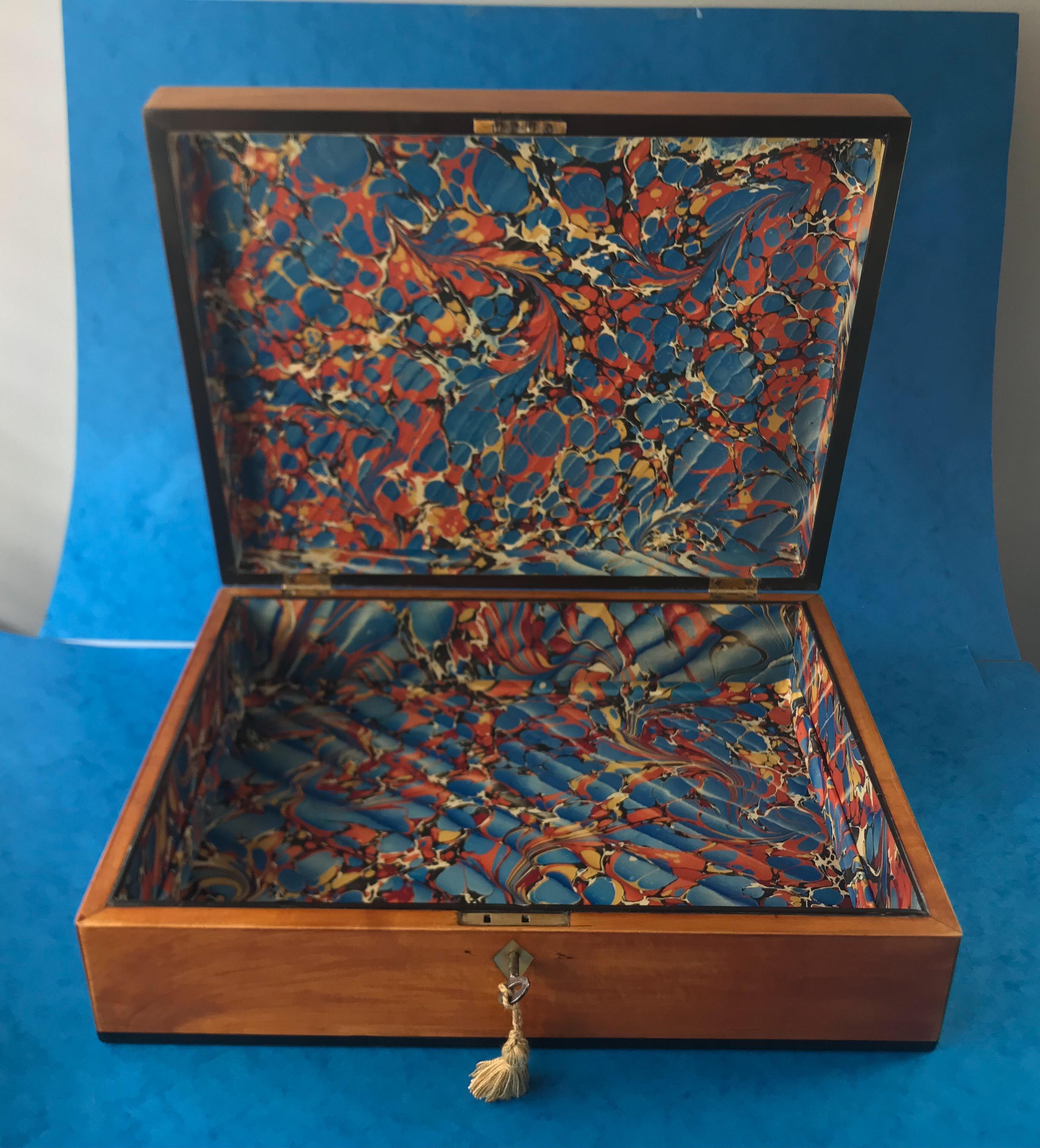 18th Century 1780 Satinwood Jewellery Box 6
