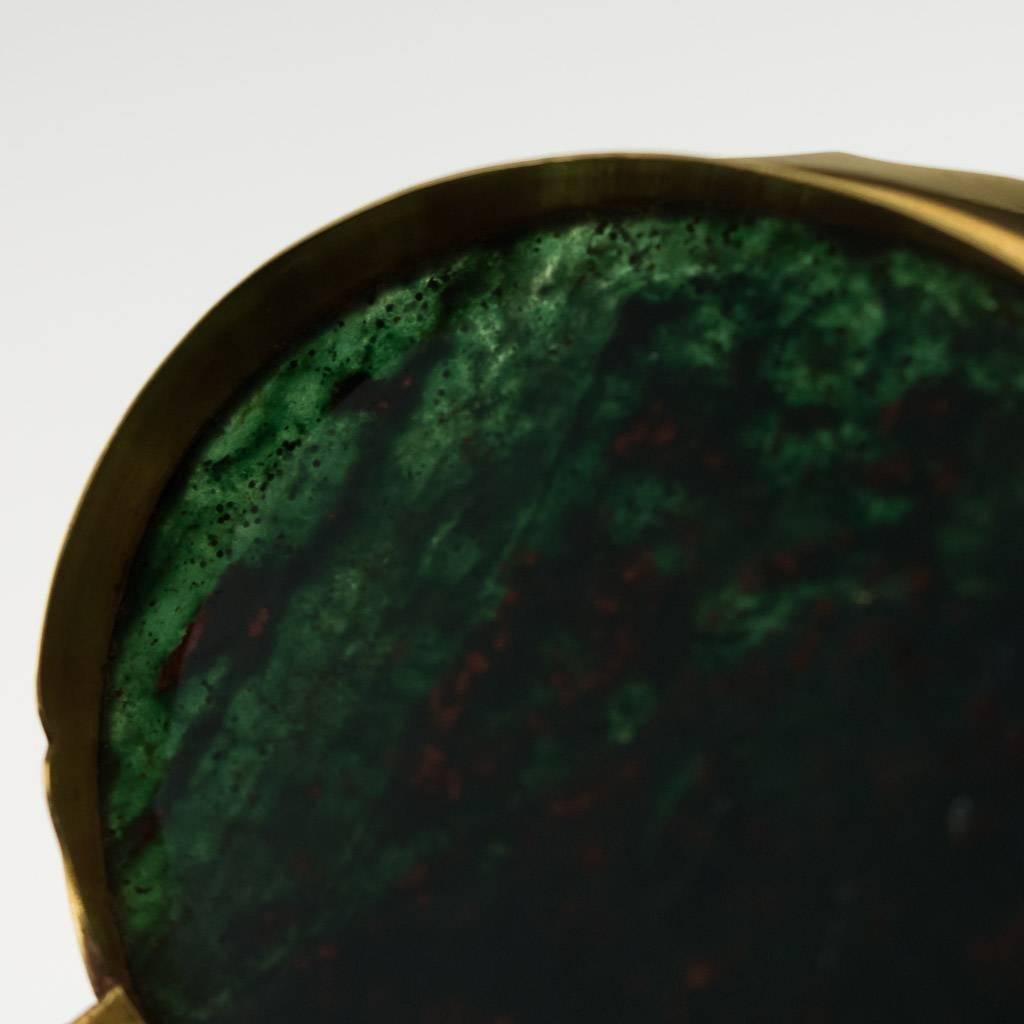 18th Century 18-Karat Gold-Mounted Hardstone Snuff Box, circa 1790 1