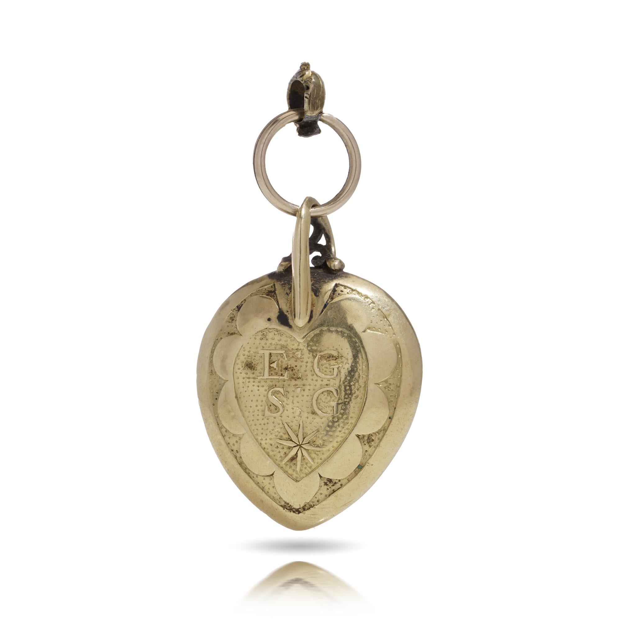 Late 17th/early 18th Century 18kt gold Stuart Crystal memorial locket For Sale 1