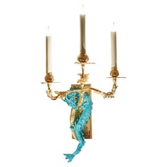 18th Century 3 lights Dragon Wall Lamp in gold
VDG finish 18th Century 3 lights Dragon Wall Lamp in gold
VDG finish