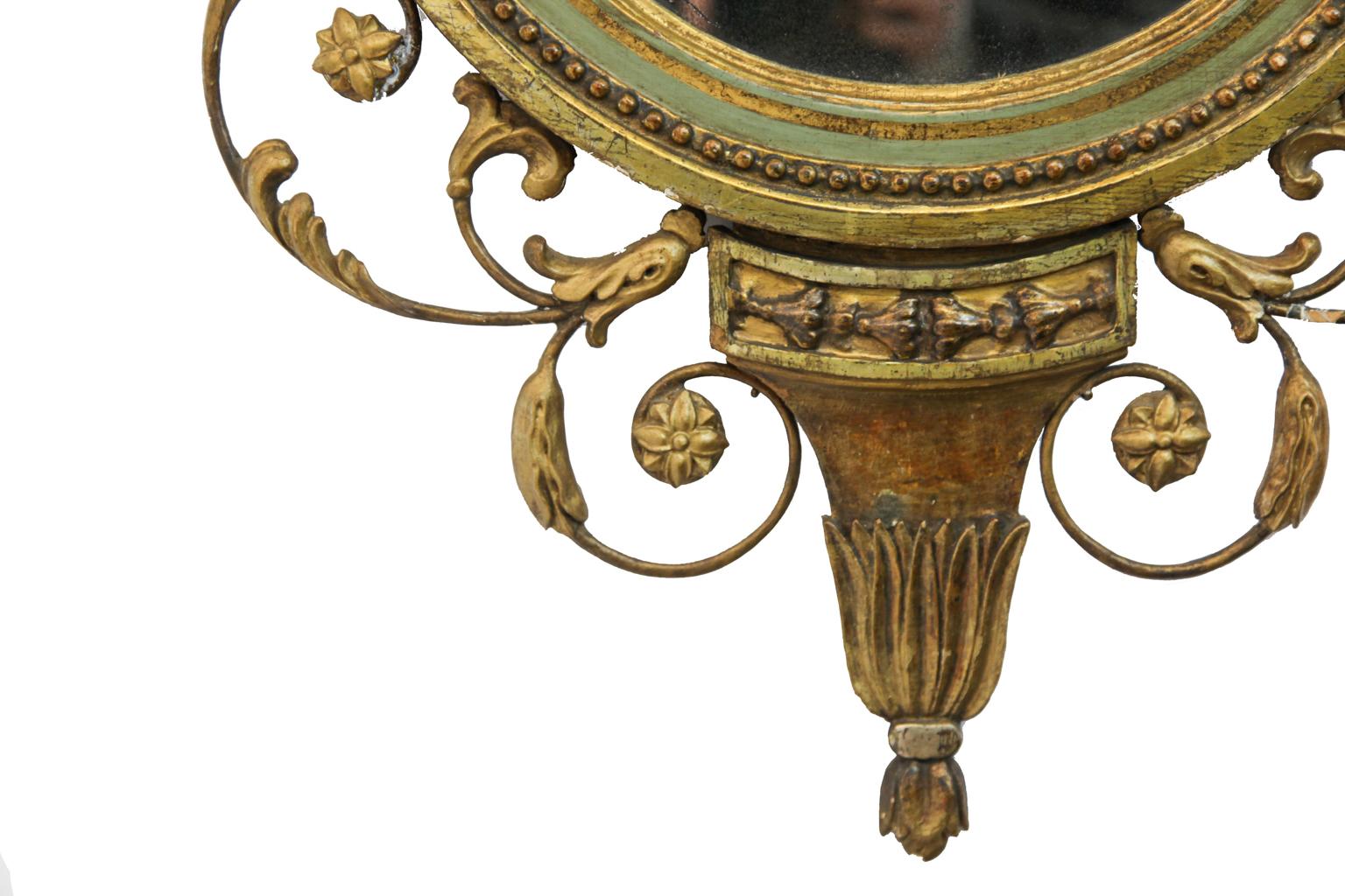 English 18th Century Adam Mirror