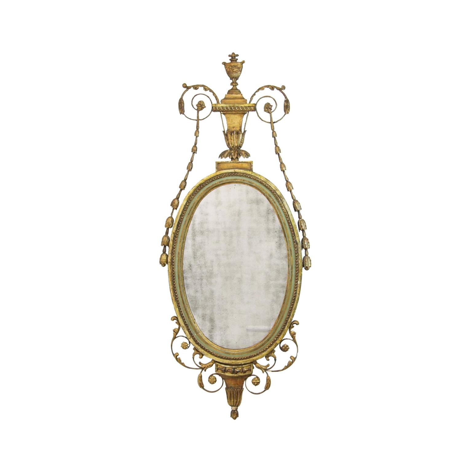 18th Century Adam Mirror