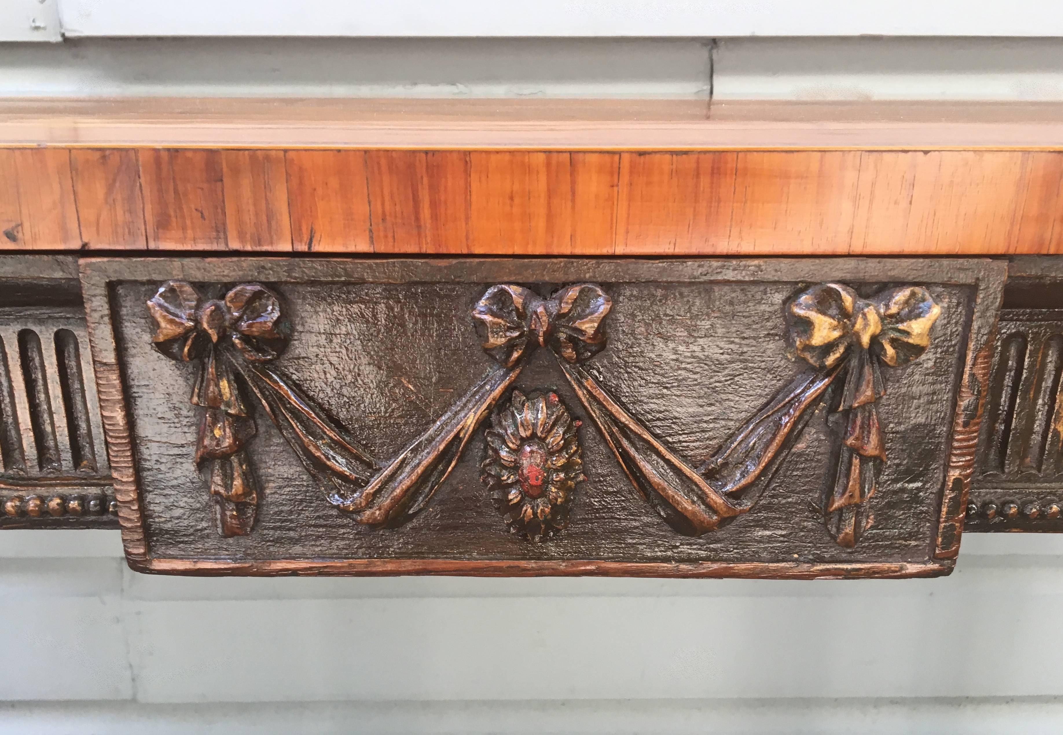 18th Century Adams Console Table In Excellent Condition In Charleston, SC