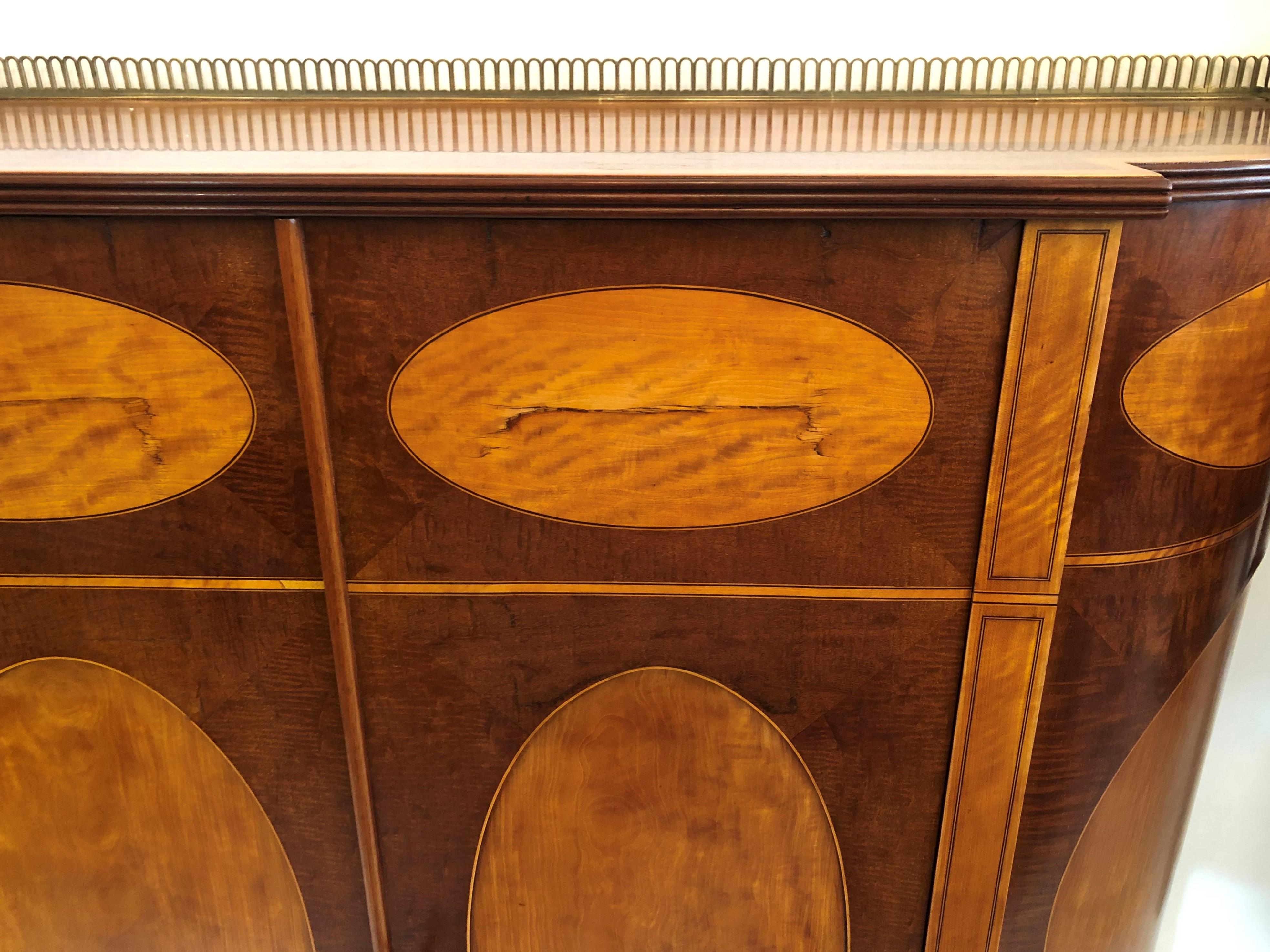 18th Century Adams Satinwood Credenza / Commode 2