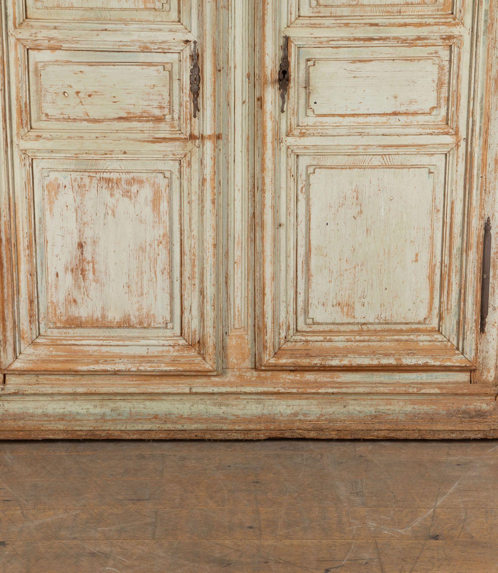 Français Armoire alsacienne du XVIIIe siècle