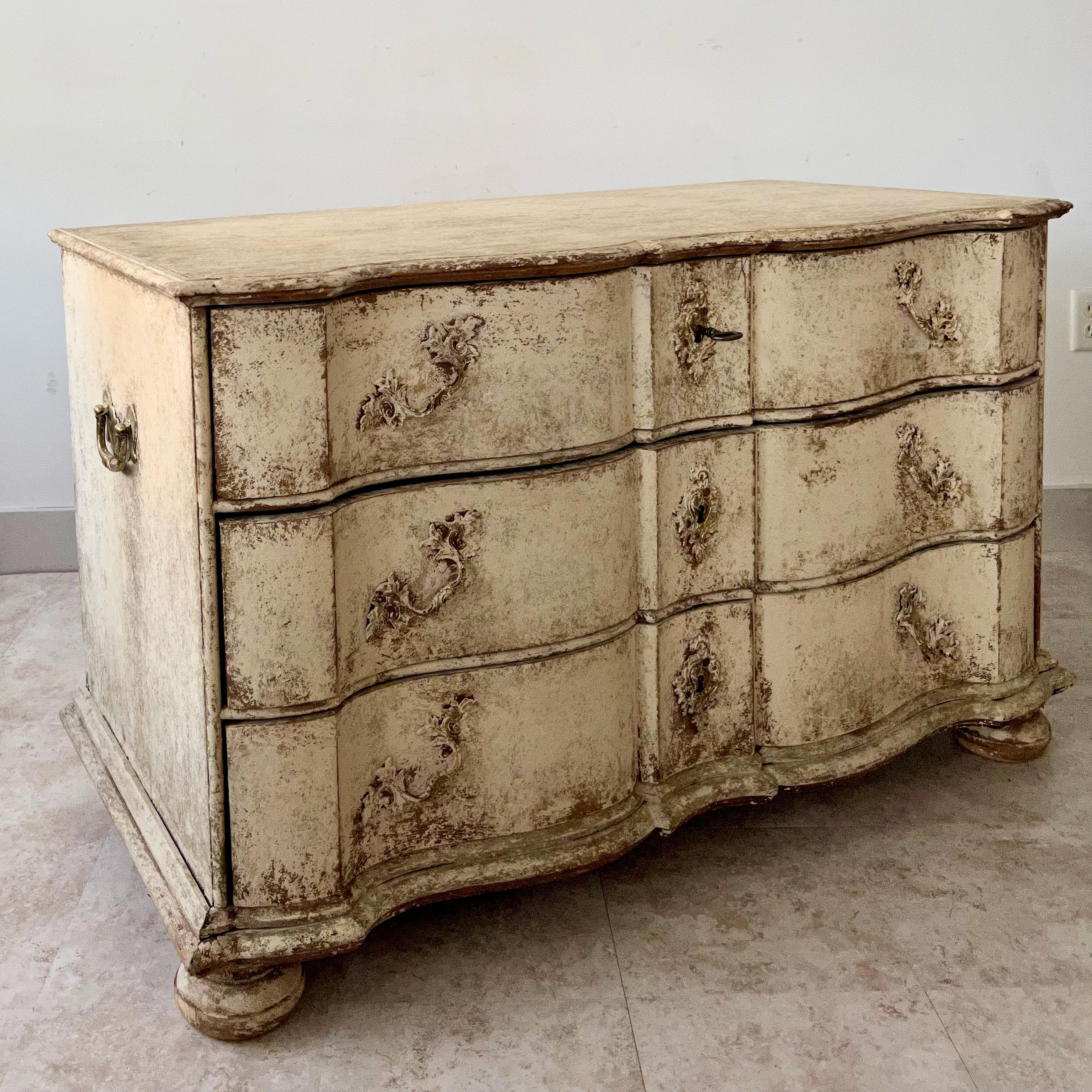 French 18th Century Alsace Baroque Commode For Sale