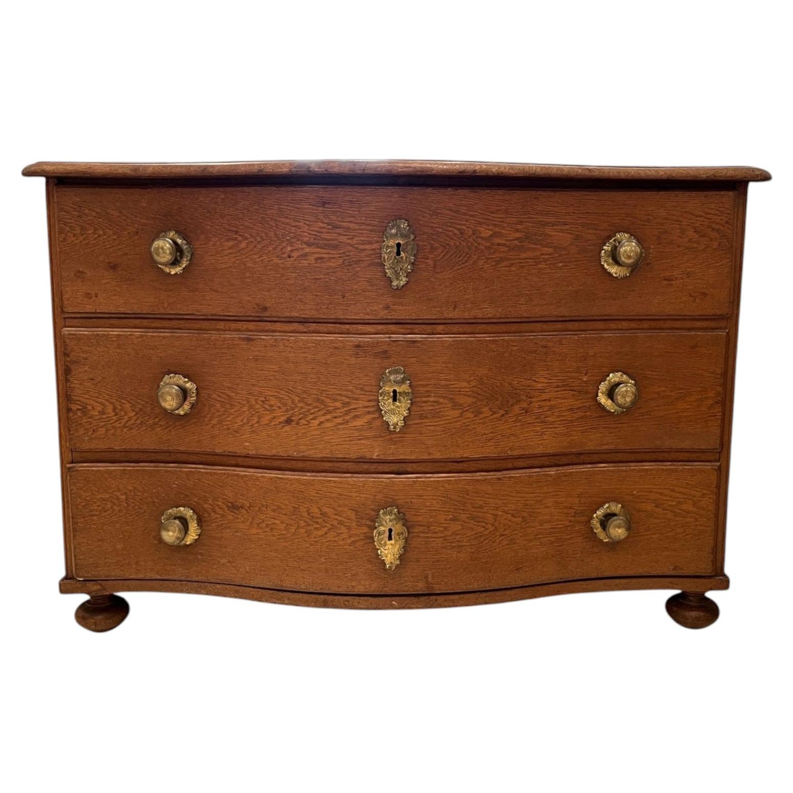 18th Century Alsace Oak Chest or Commode
