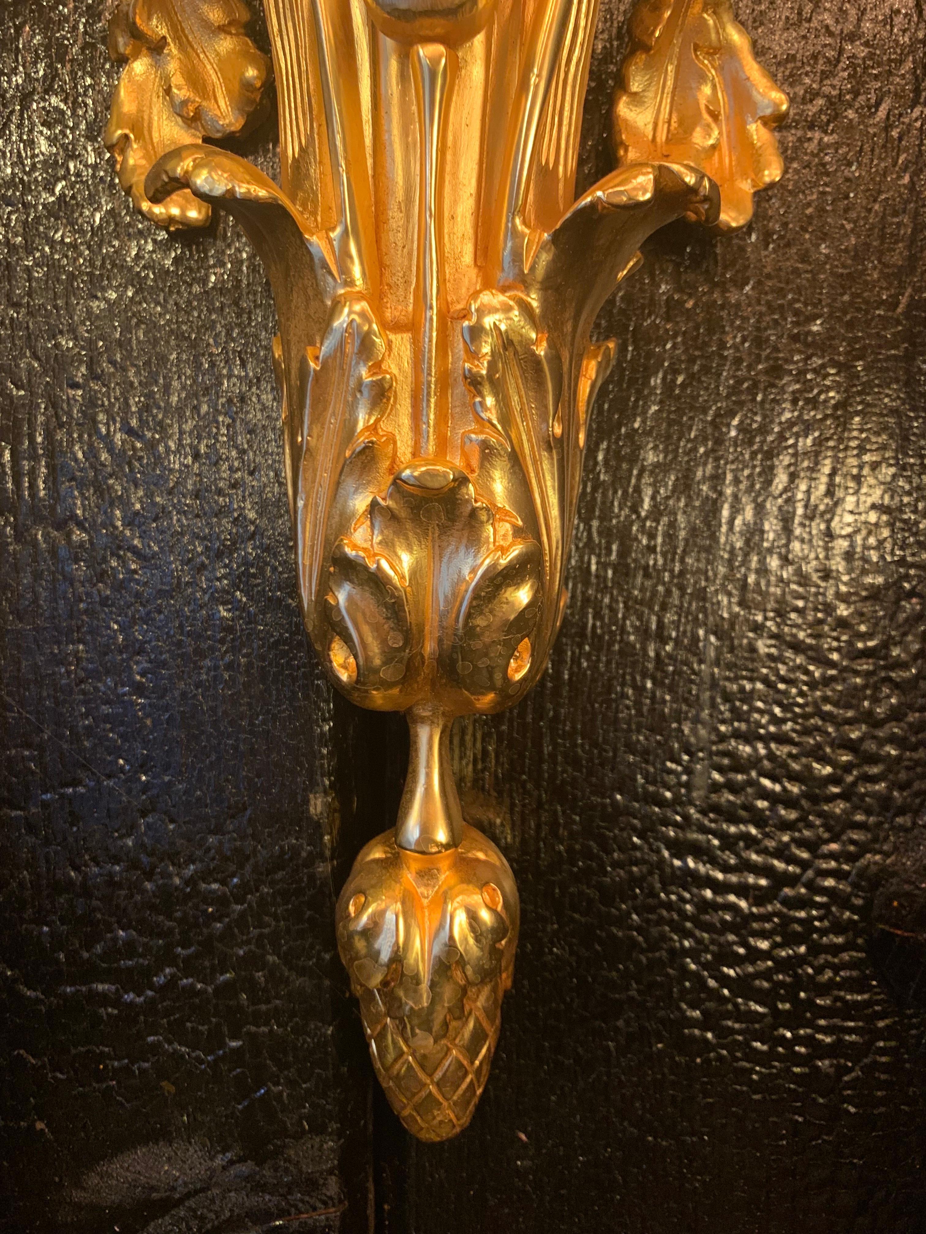 Incredible pair of sconces called 