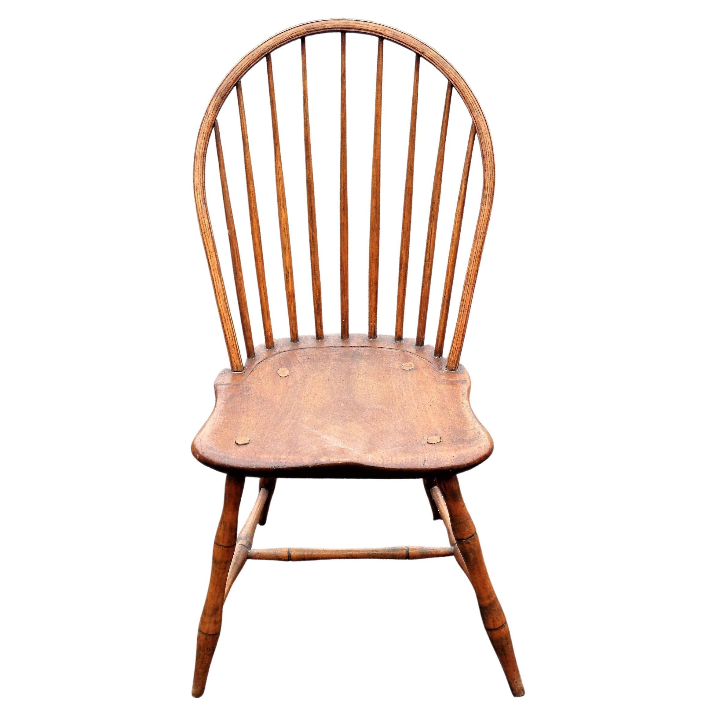  18th Century American Bow Back Windsor Chairs 2