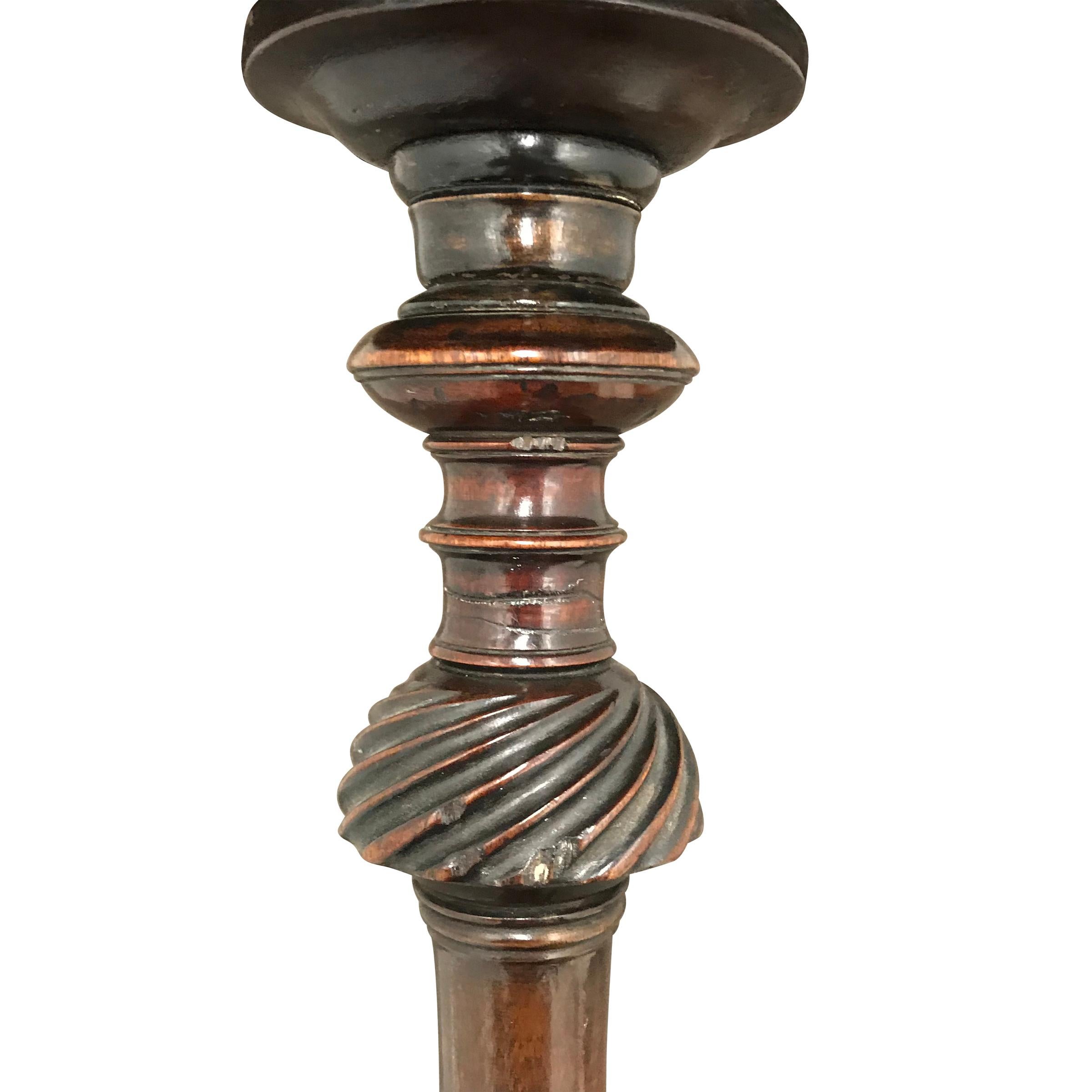 Queen Anne 18th Century American Candle Stand