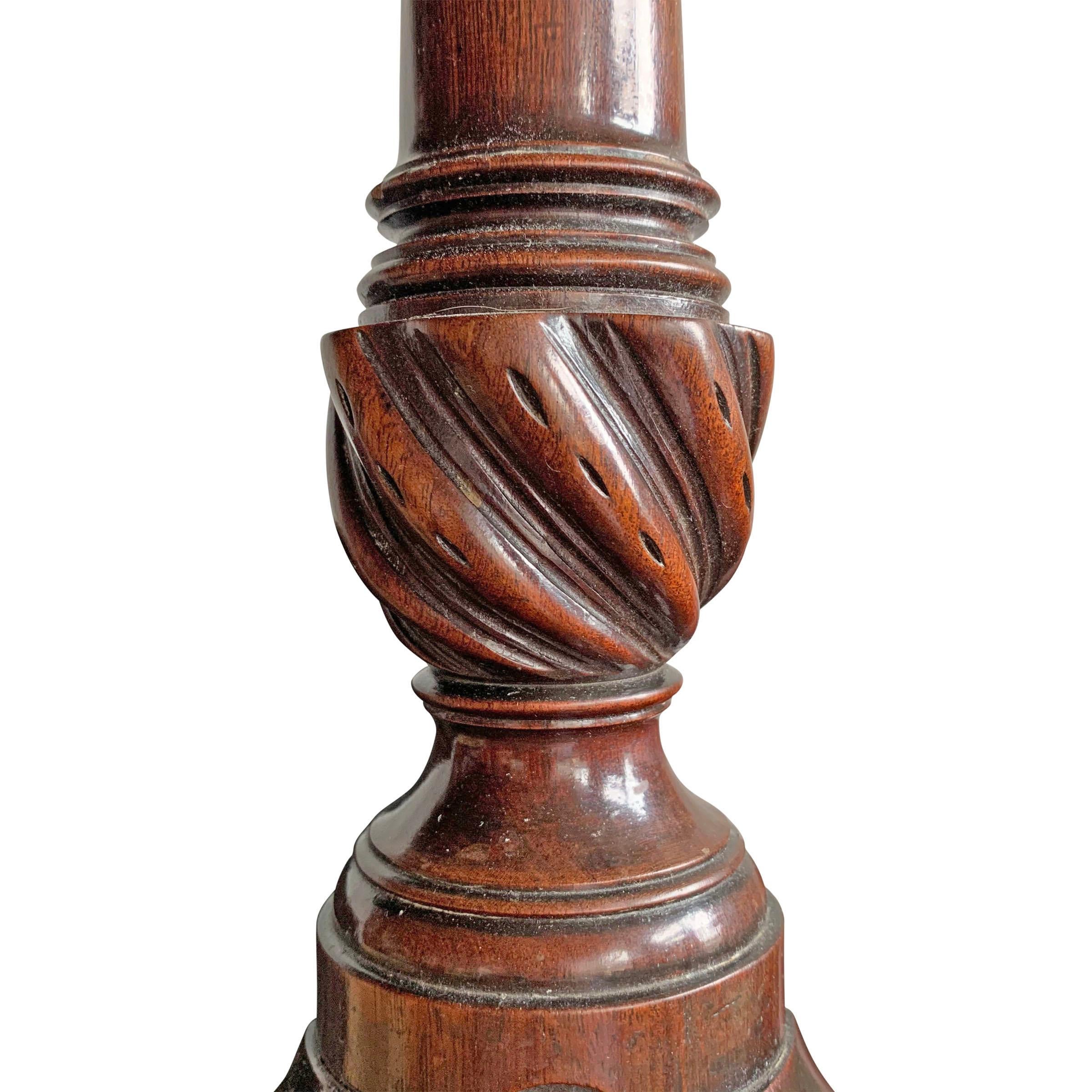 18th Century and Earlier 18th Century American Candle Stand