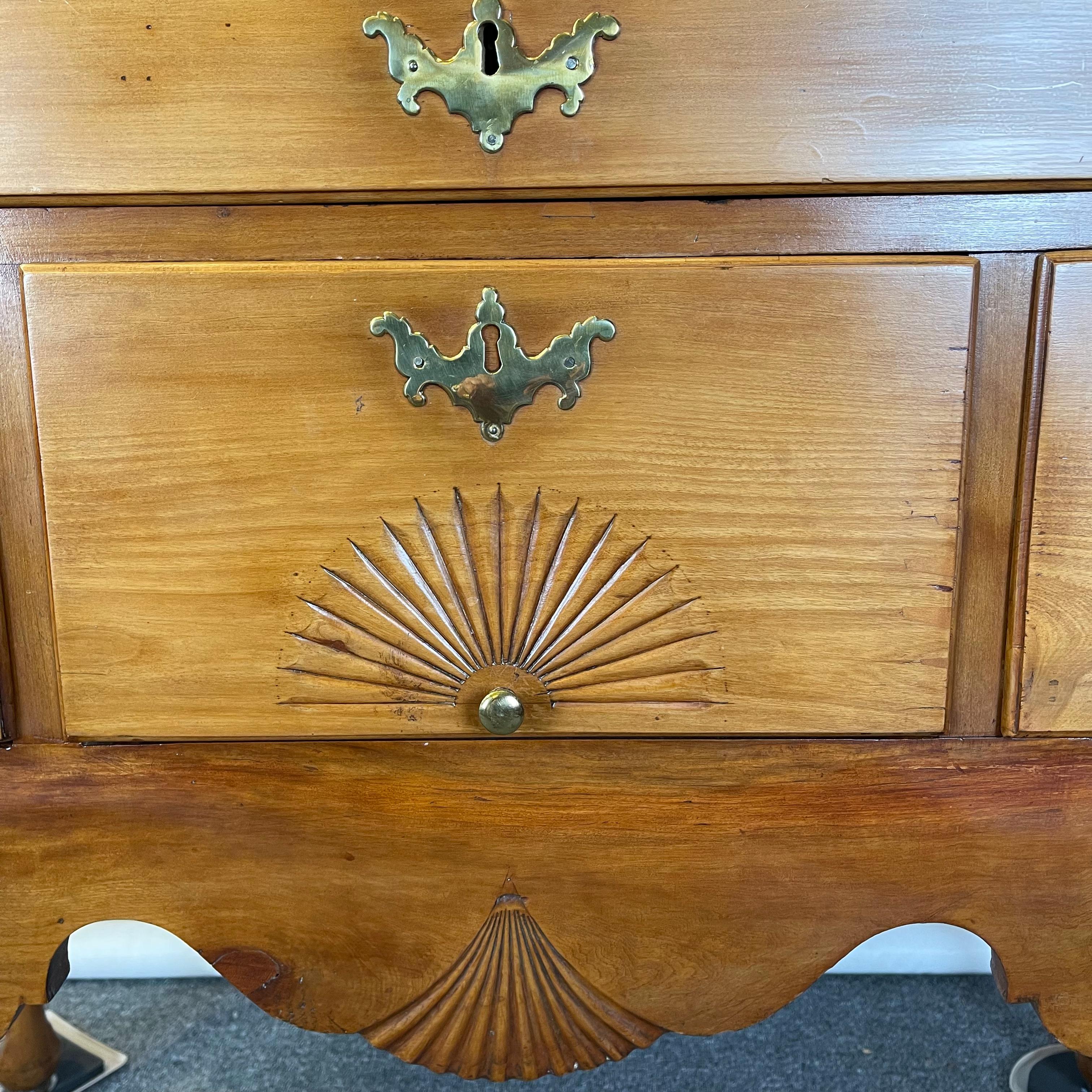 18th Century American Cherrywood Highboy For Sale 10