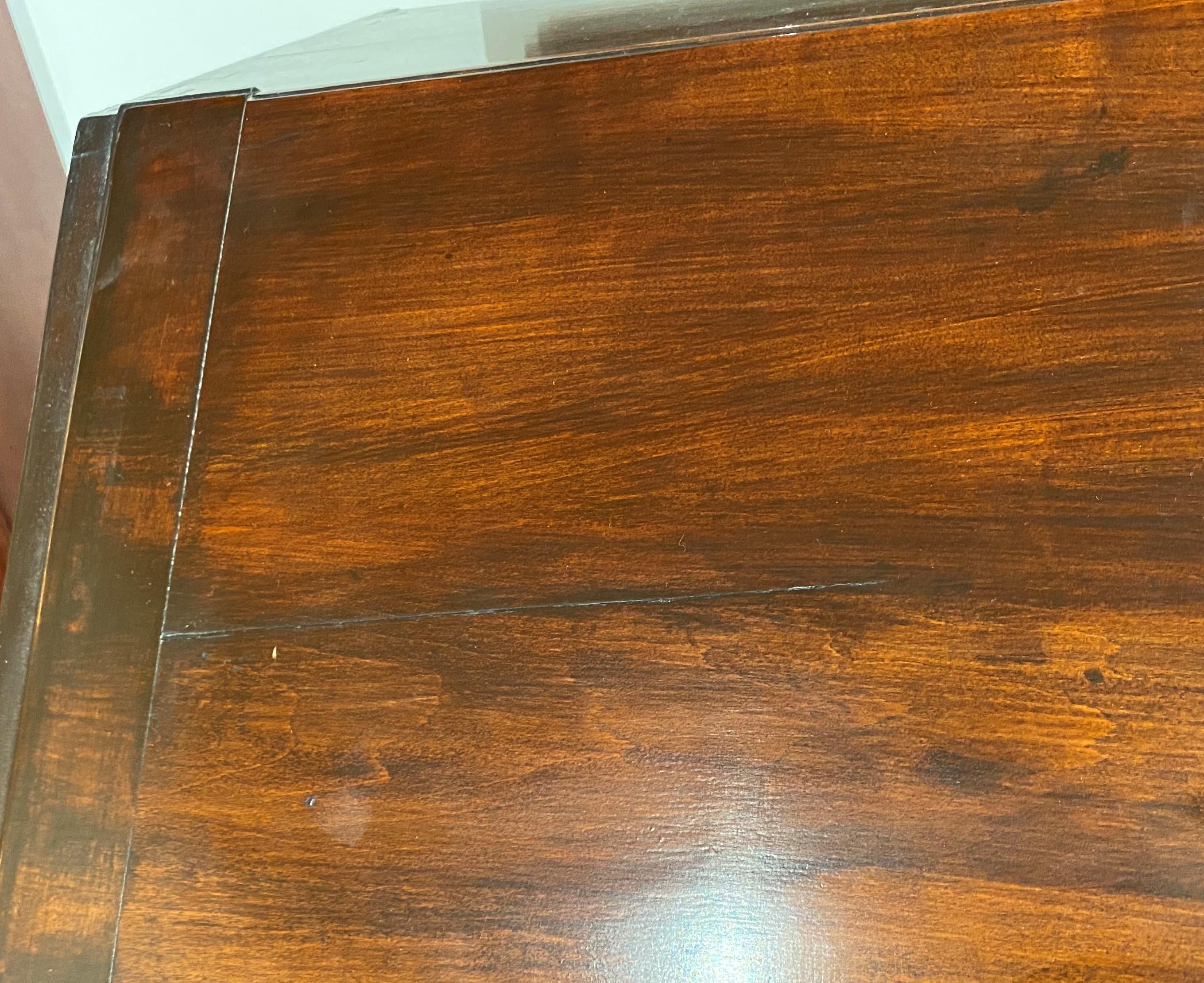 18th Century American Chippendale Maple Slant Front Desk 7