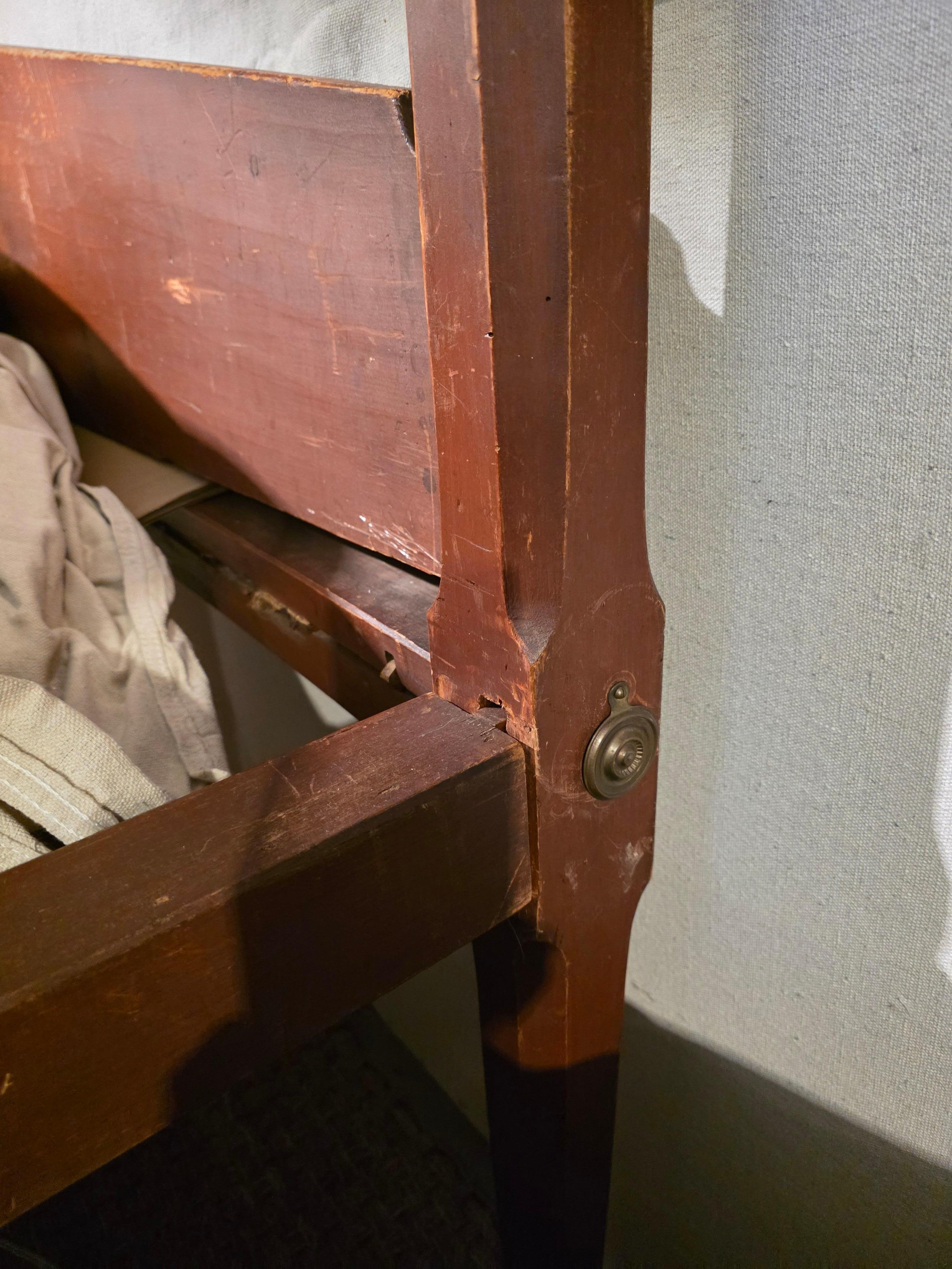 18th Century American Four Post Bed Salem Massachusetts For Sale 3