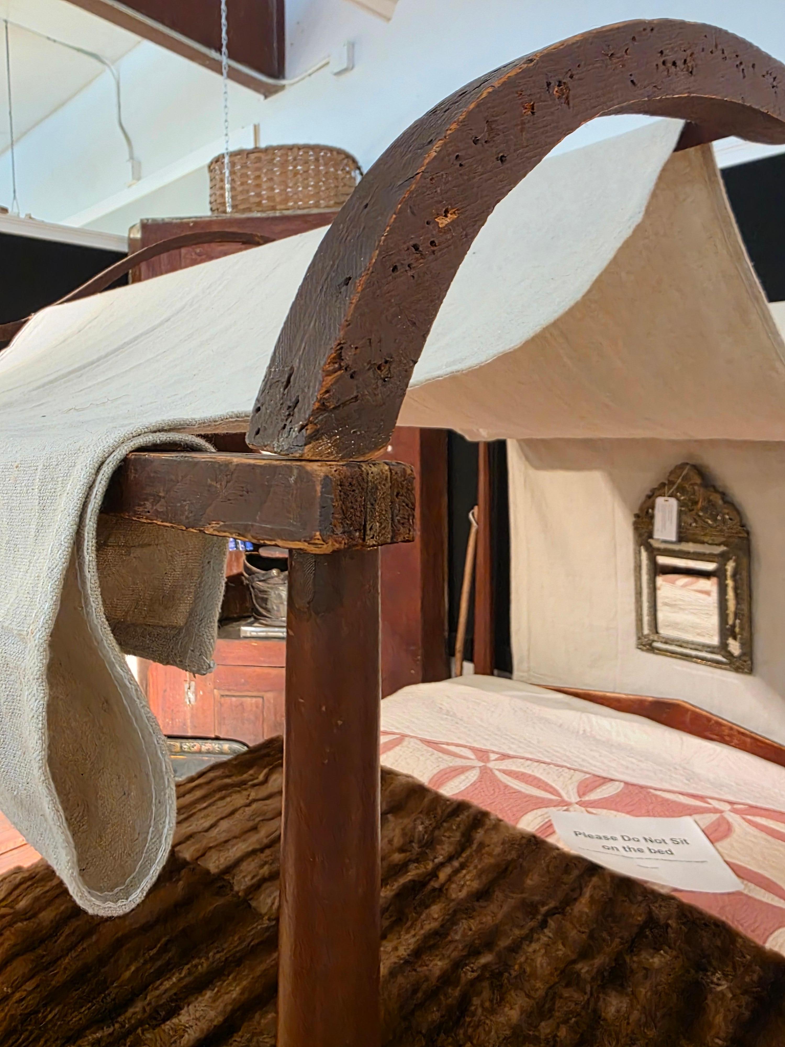 18th Century American Four Post Bed Salem Massachusetts For Sale 1