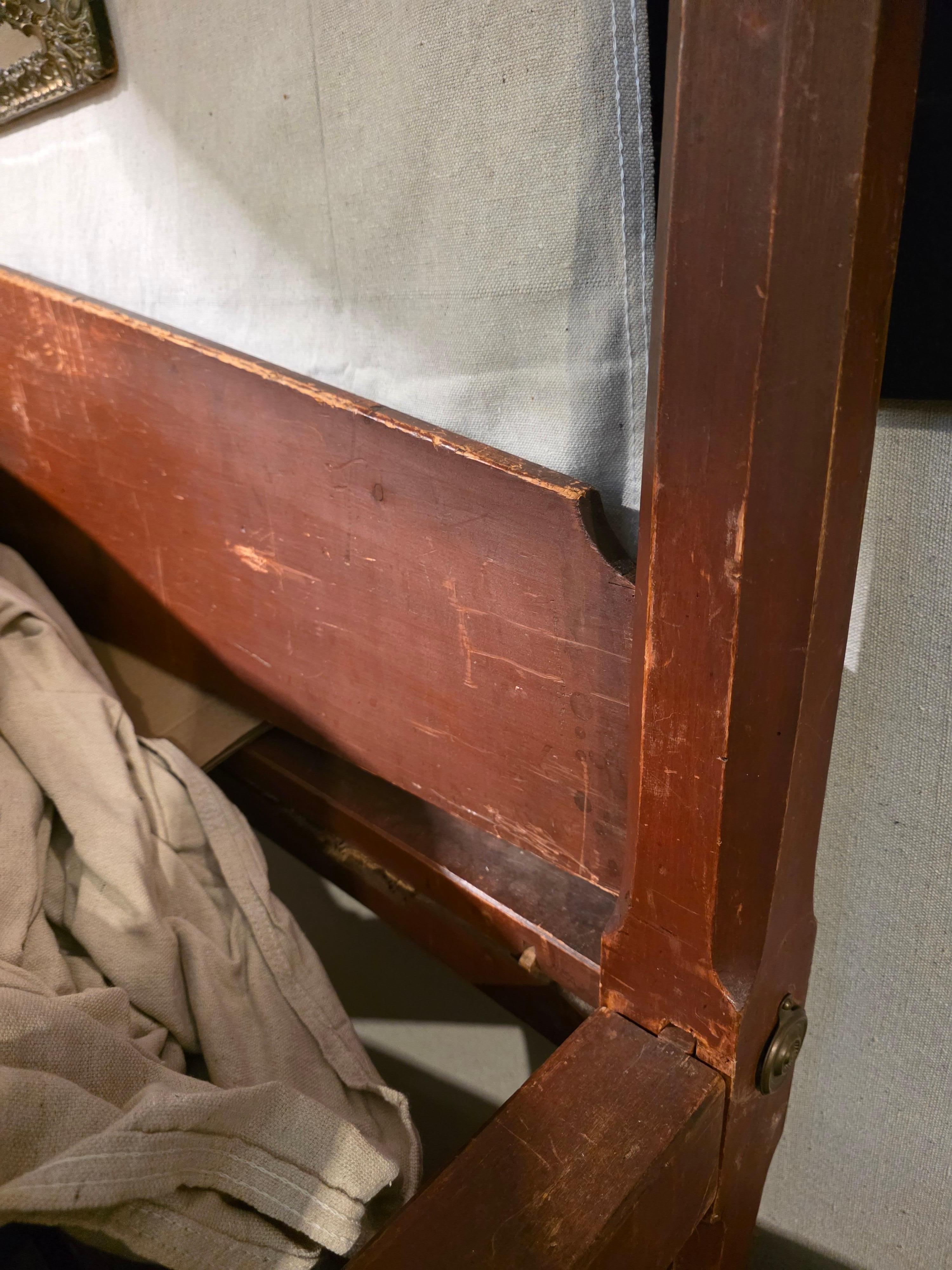 18th Century American Four Post Bed Salem Massachusetts For Sale 2