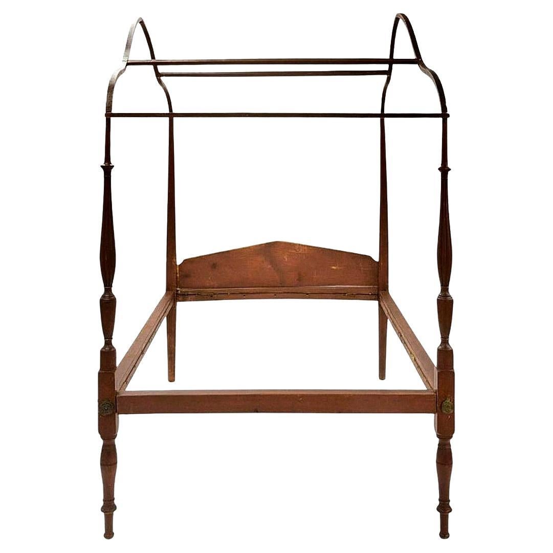 18th Century American Four Post Bed Salem Massachusetts For Sale