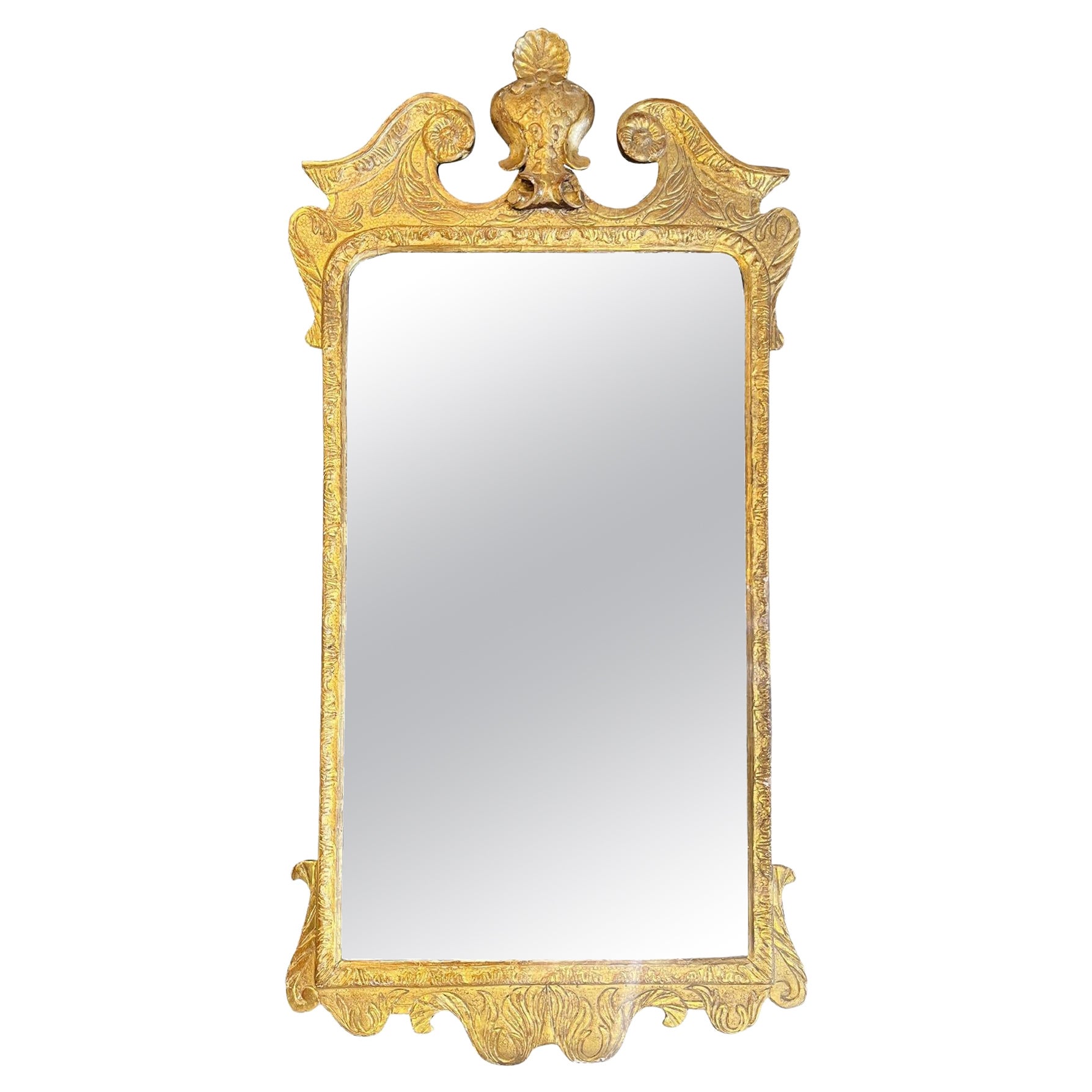18th Century American Giltwood Mirror