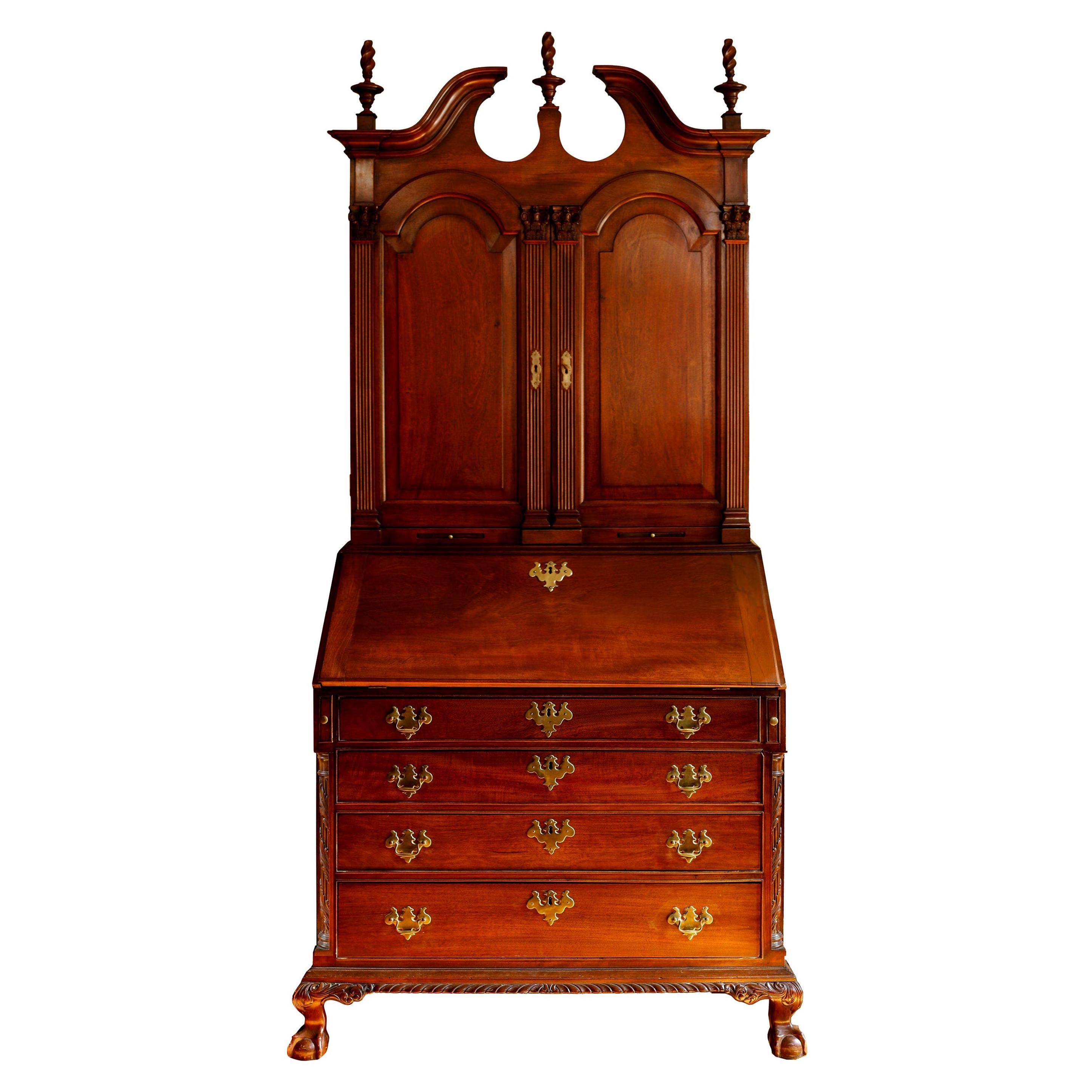 18th Century American Mahogany Chippendale Chest, circa 1770